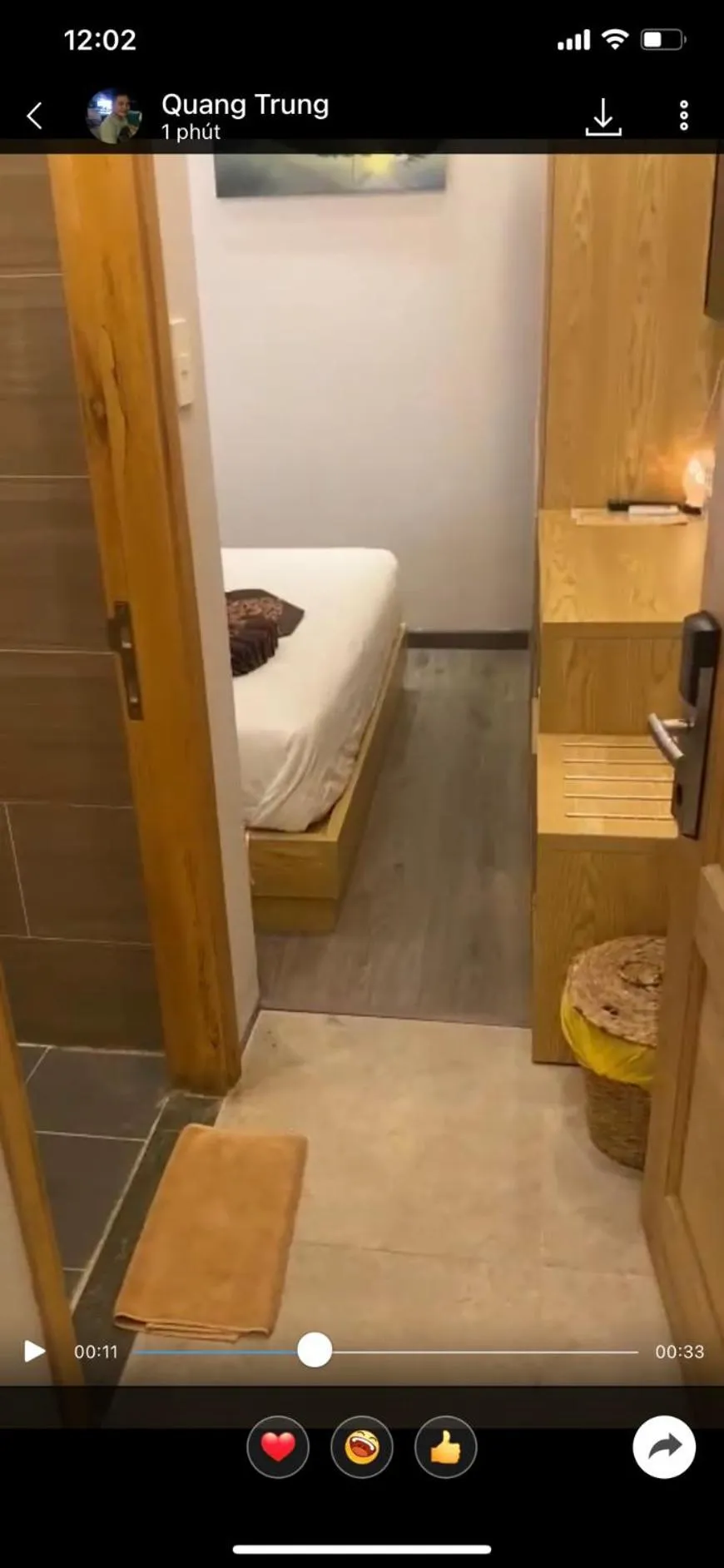 Bed in EMERALD OCEAN HOTEL