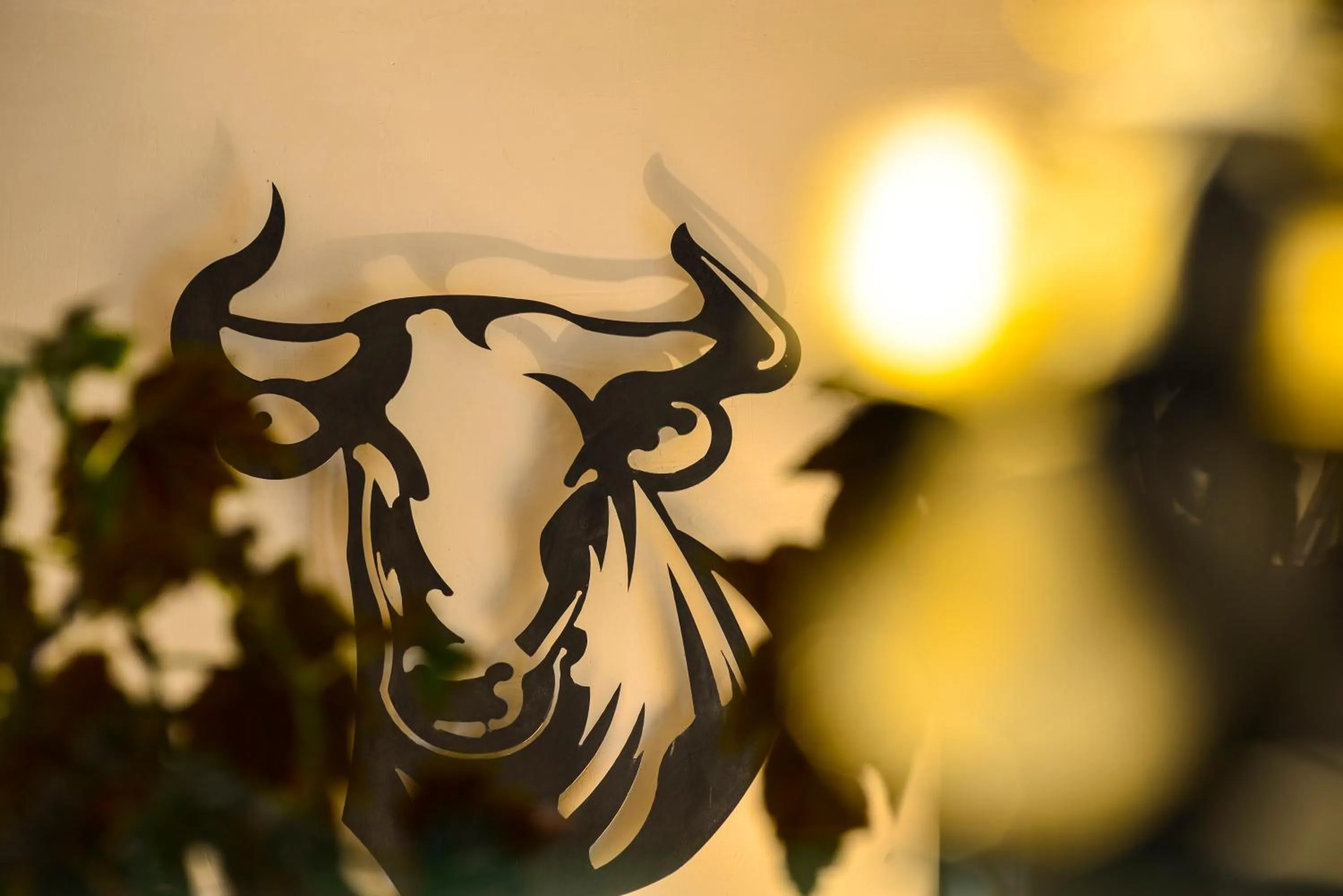 Decorative detail in Logis Hôtel La Ferme de Flaran