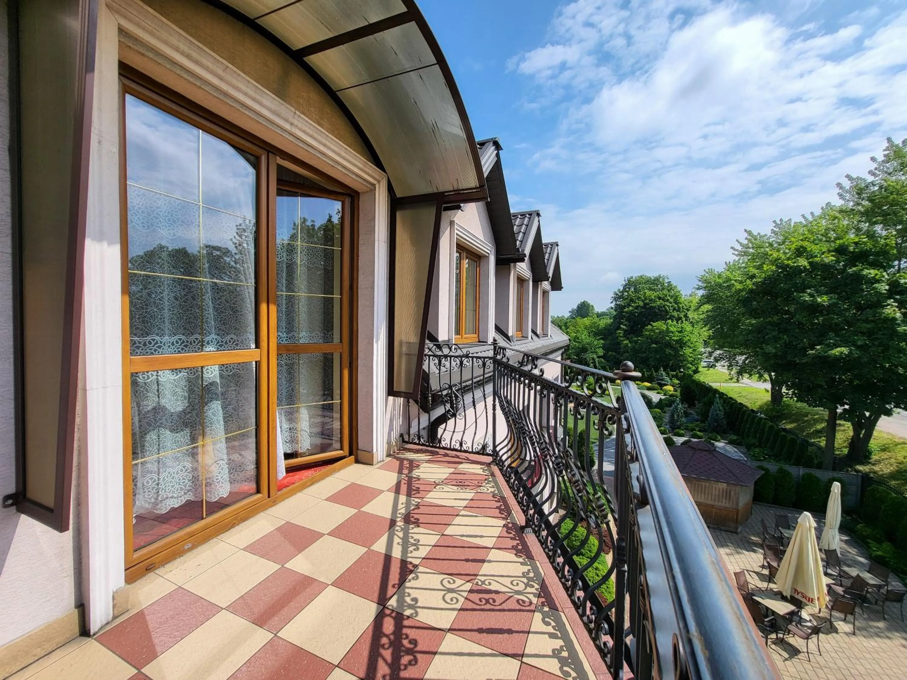 Balcony/Terrace in Hotel Hesperus