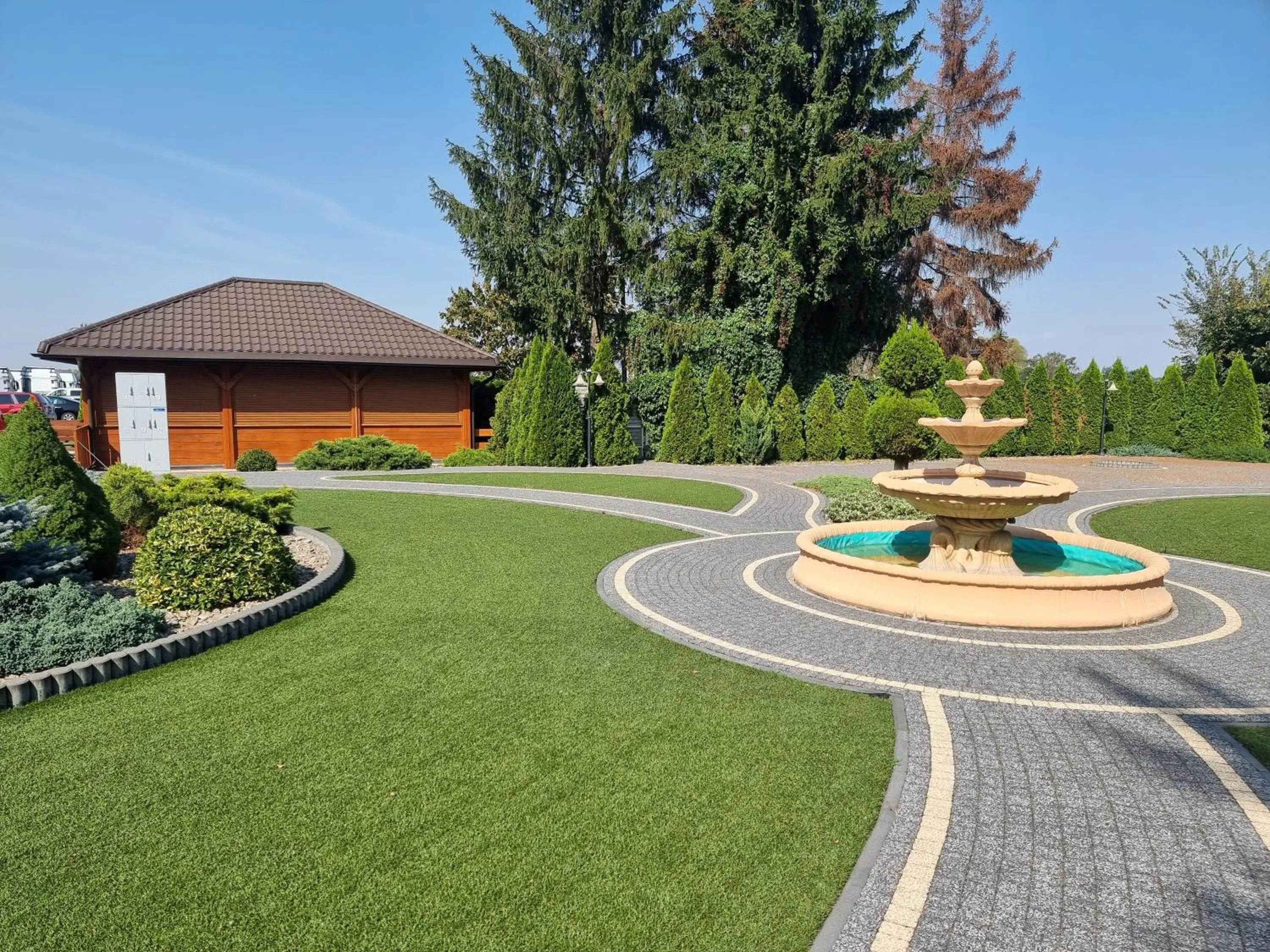 Garden in Hotel Hesperus