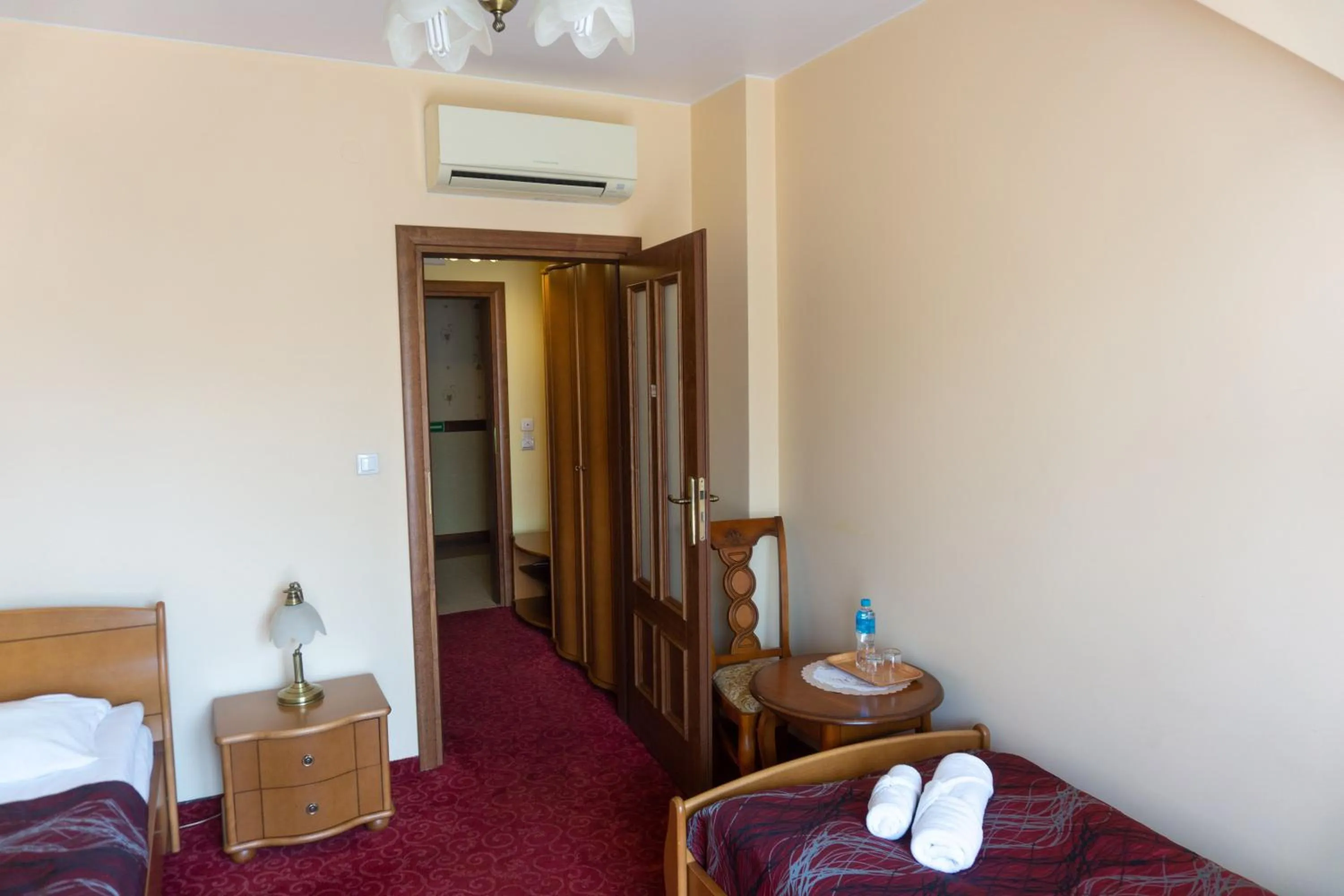 Bed in Hotel Hesperus