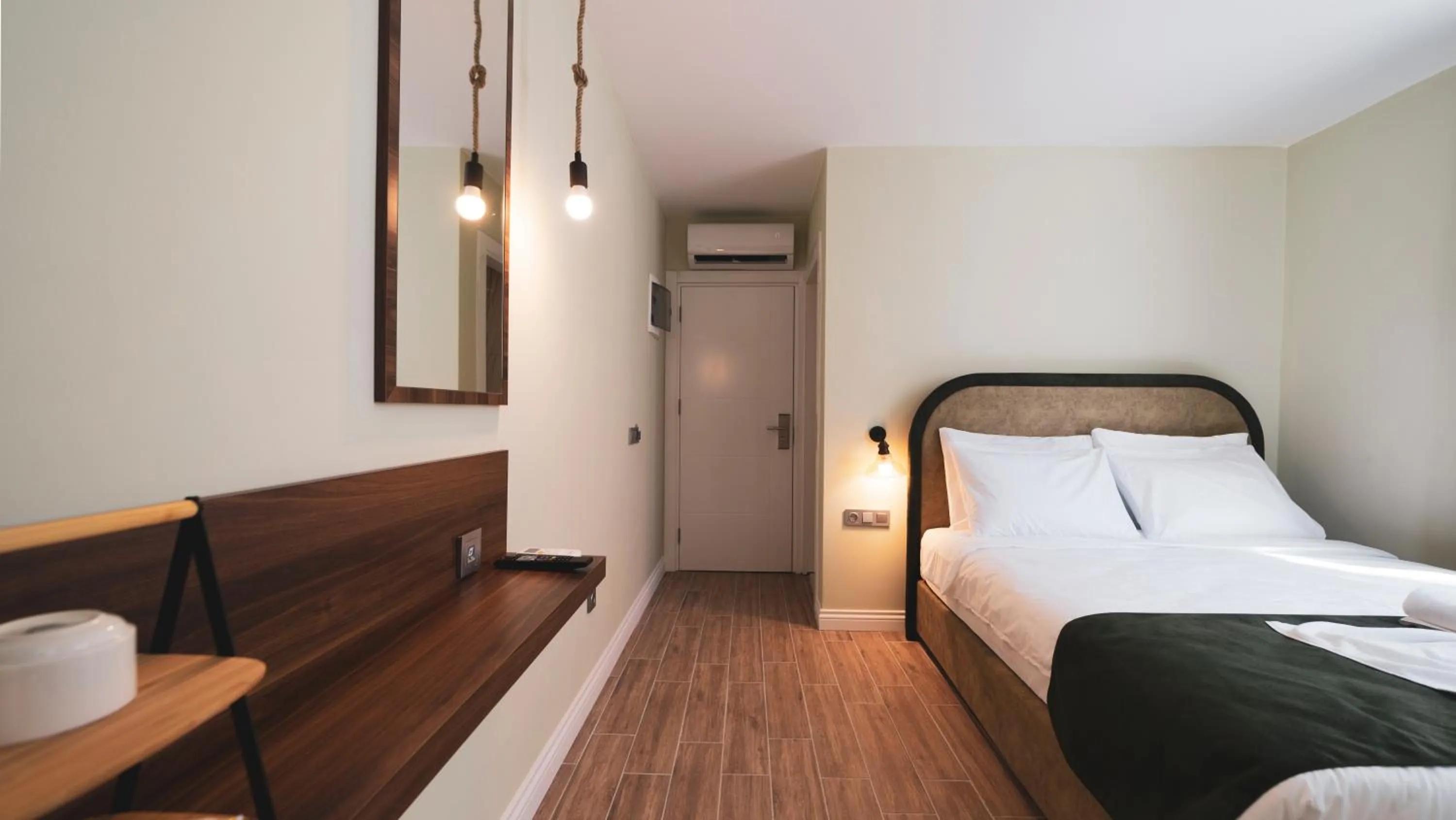 Bed in The Mori Club Hotel