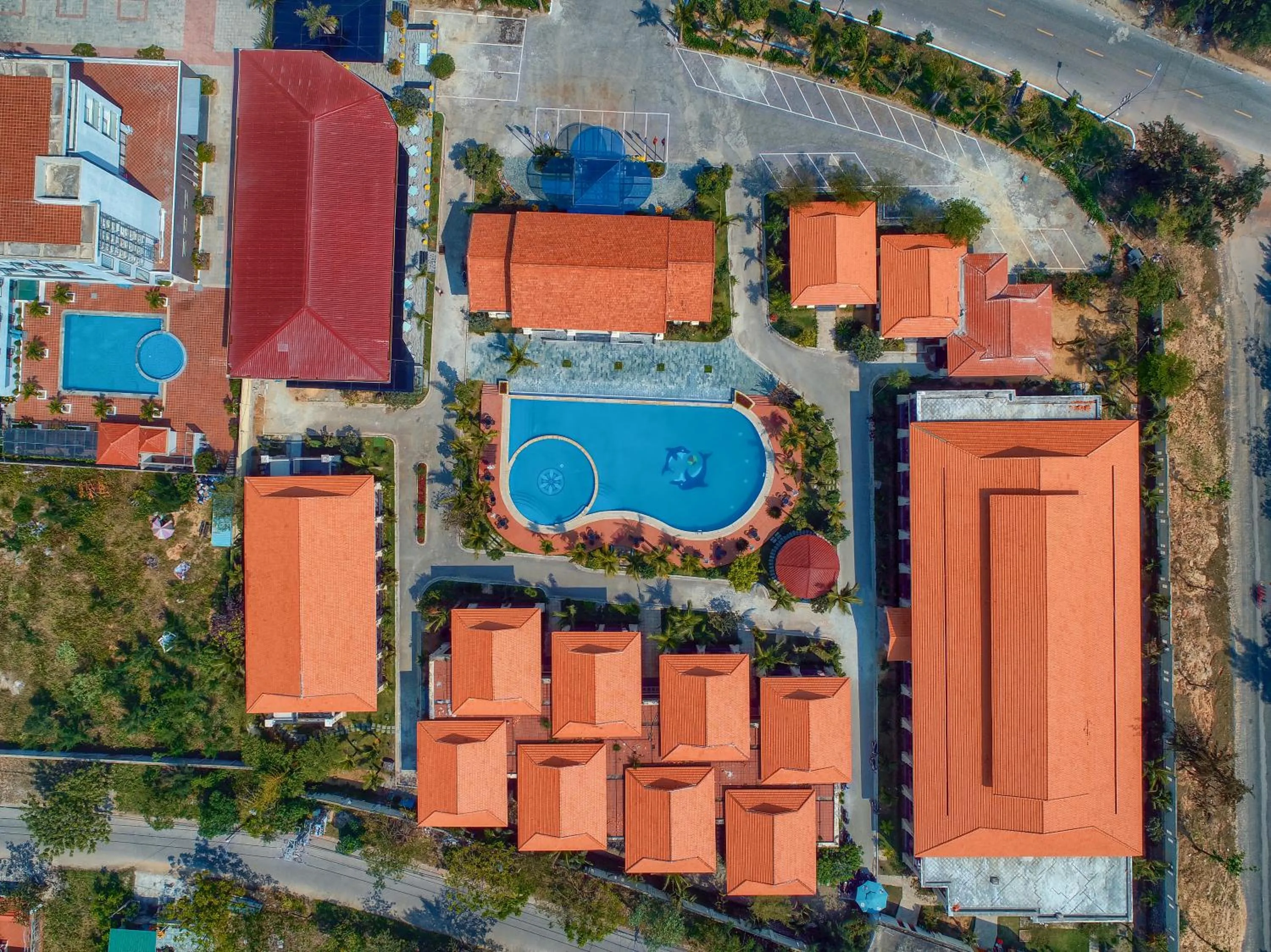 Bird's eye view in MANLI Resort Quảng Bình