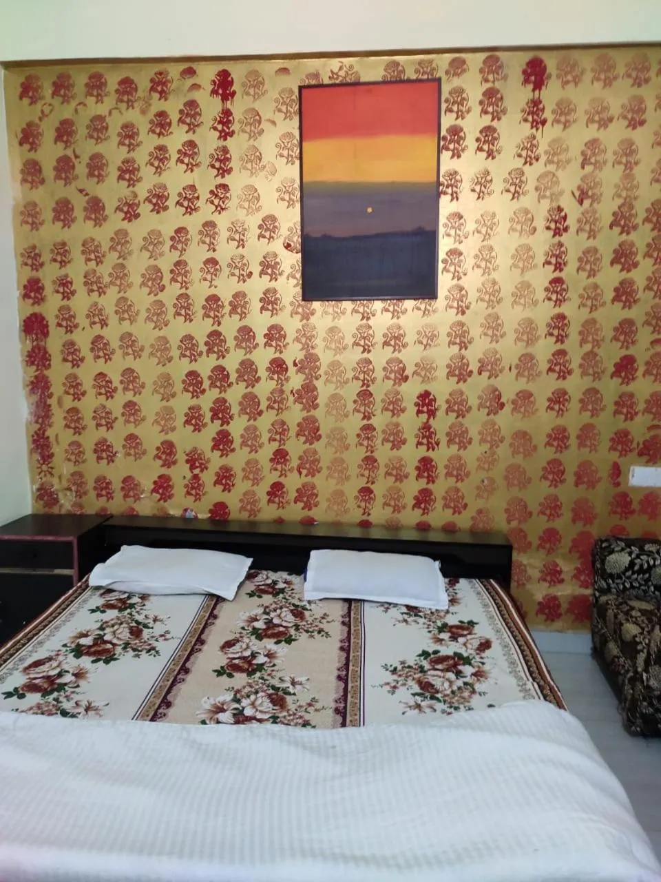 Bed in Hotel Blue Star