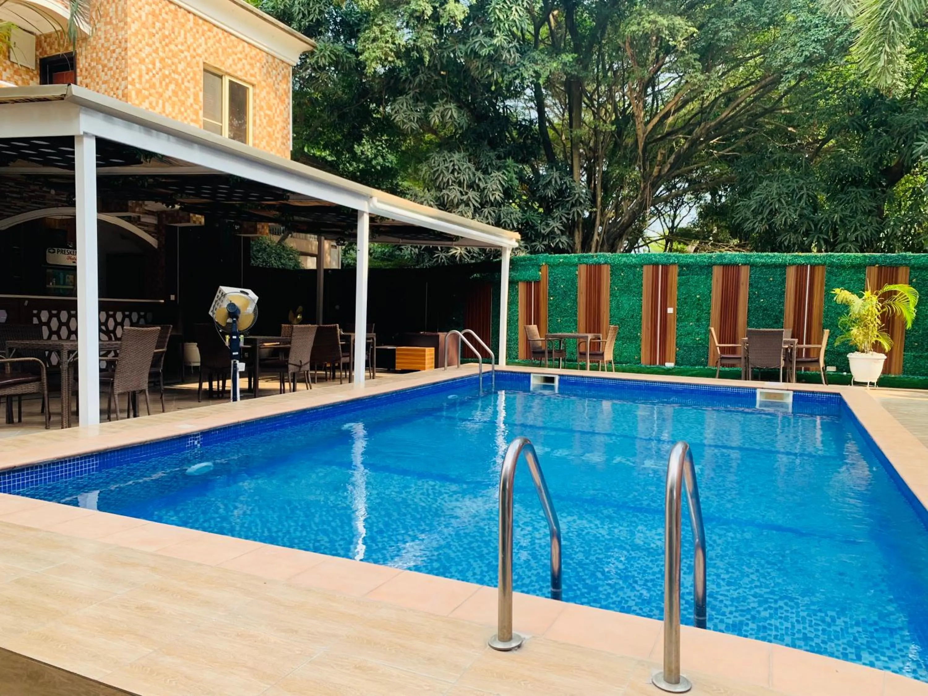 Pool view in Presken Hotel Freedom Way, Lekki Phase One
