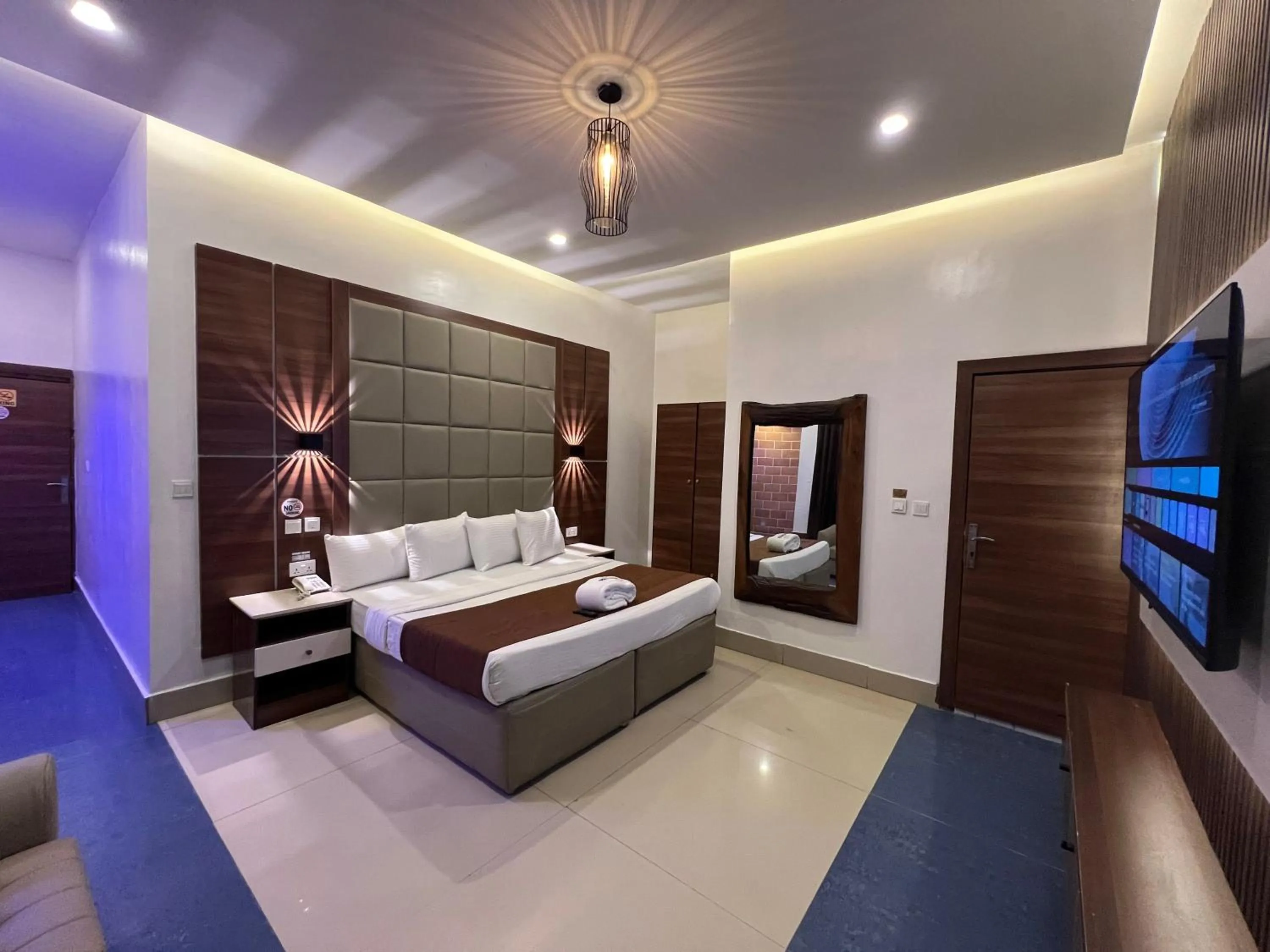 Bed in Presken Hotel Freedom Way, Lekki Phase One