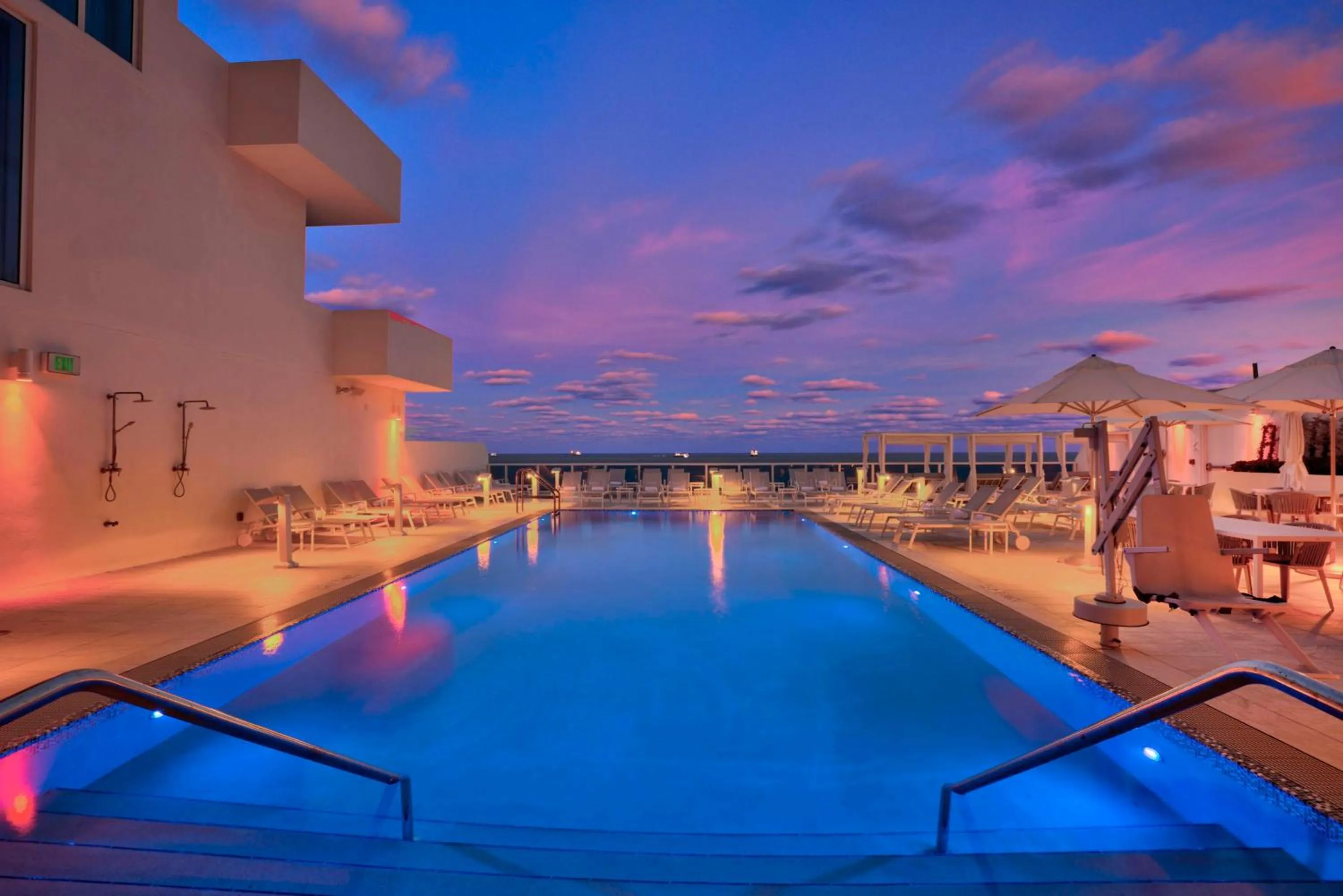 Pool view in Hotel Maren Fort Lauderdale Beach, Curio Collection By Hilton