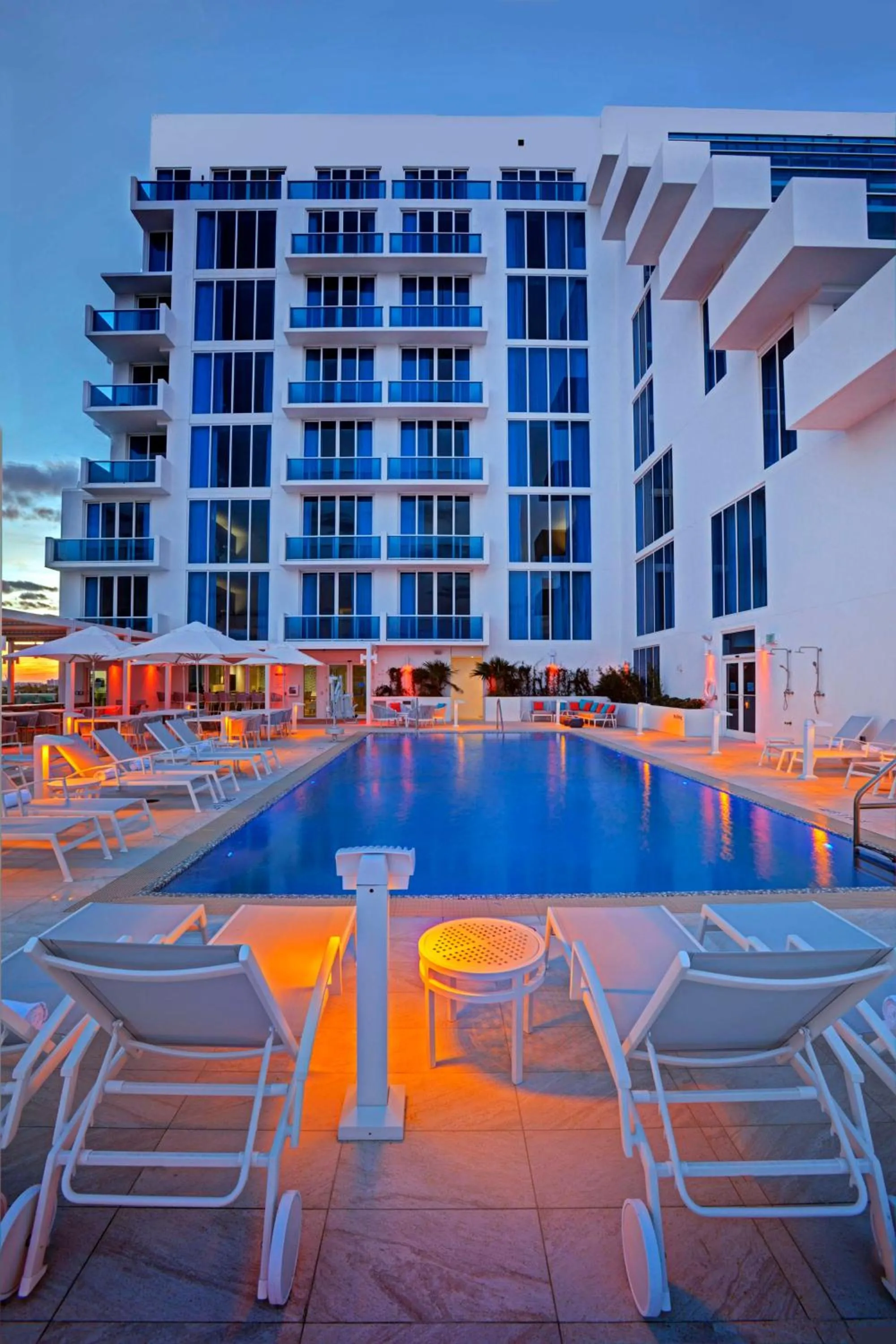 Pool view in Hotel Maren Fort Lauderdale Beach, Curio Collection By Hilton