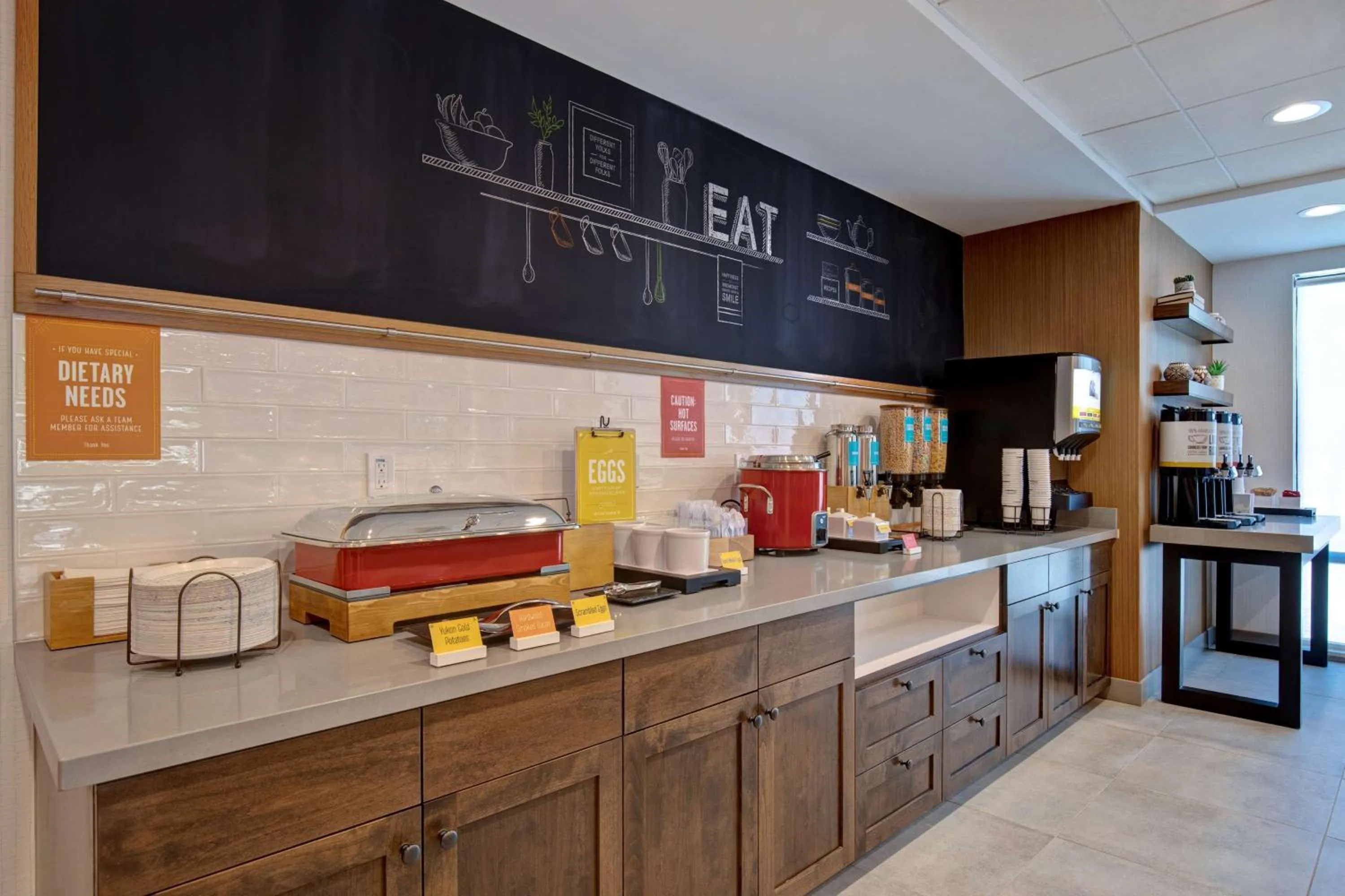 Breakfast in Hampton Inn Santa Fe South, NM