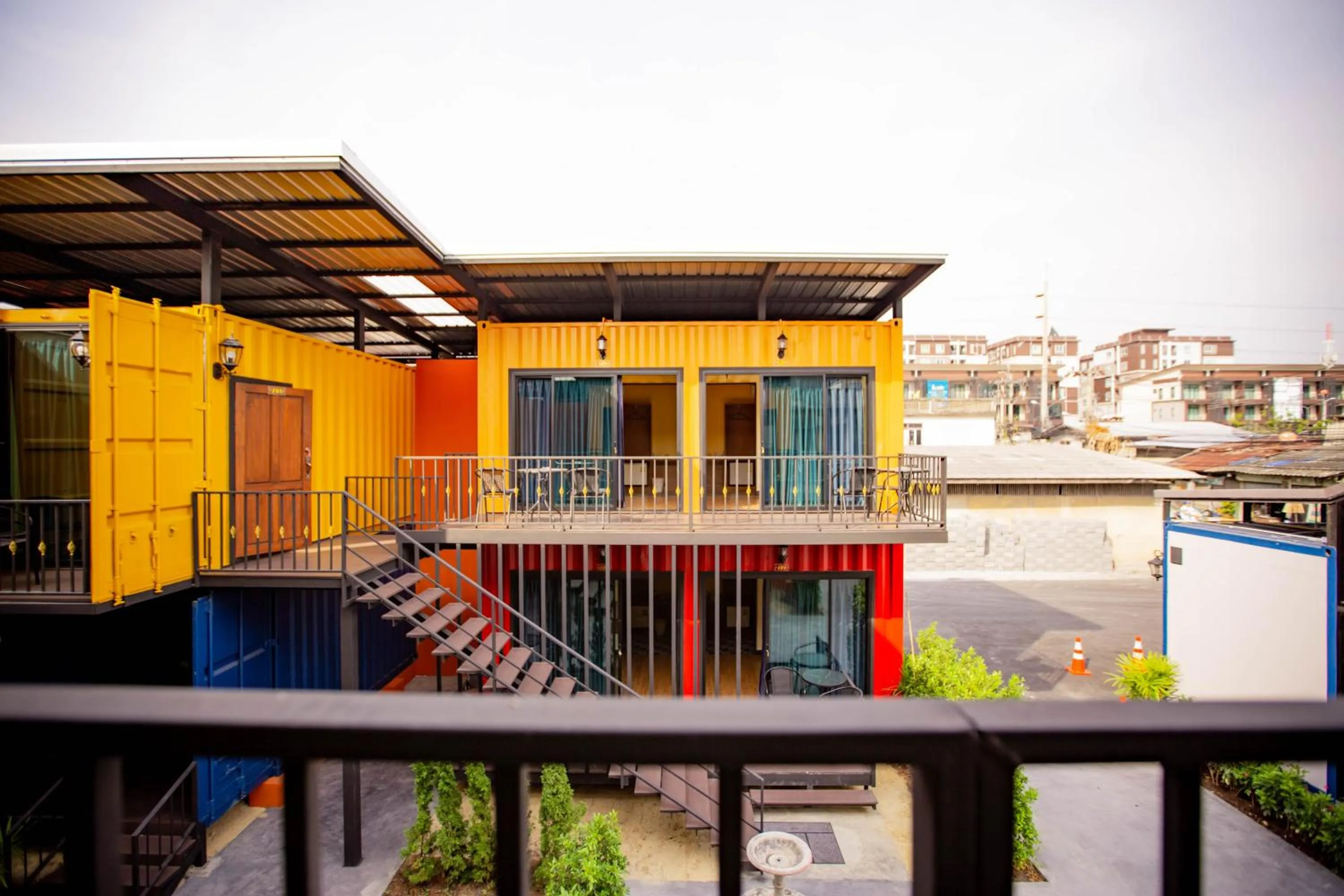 Balcony/Terrace in Tuscany Land Resort Donmuang