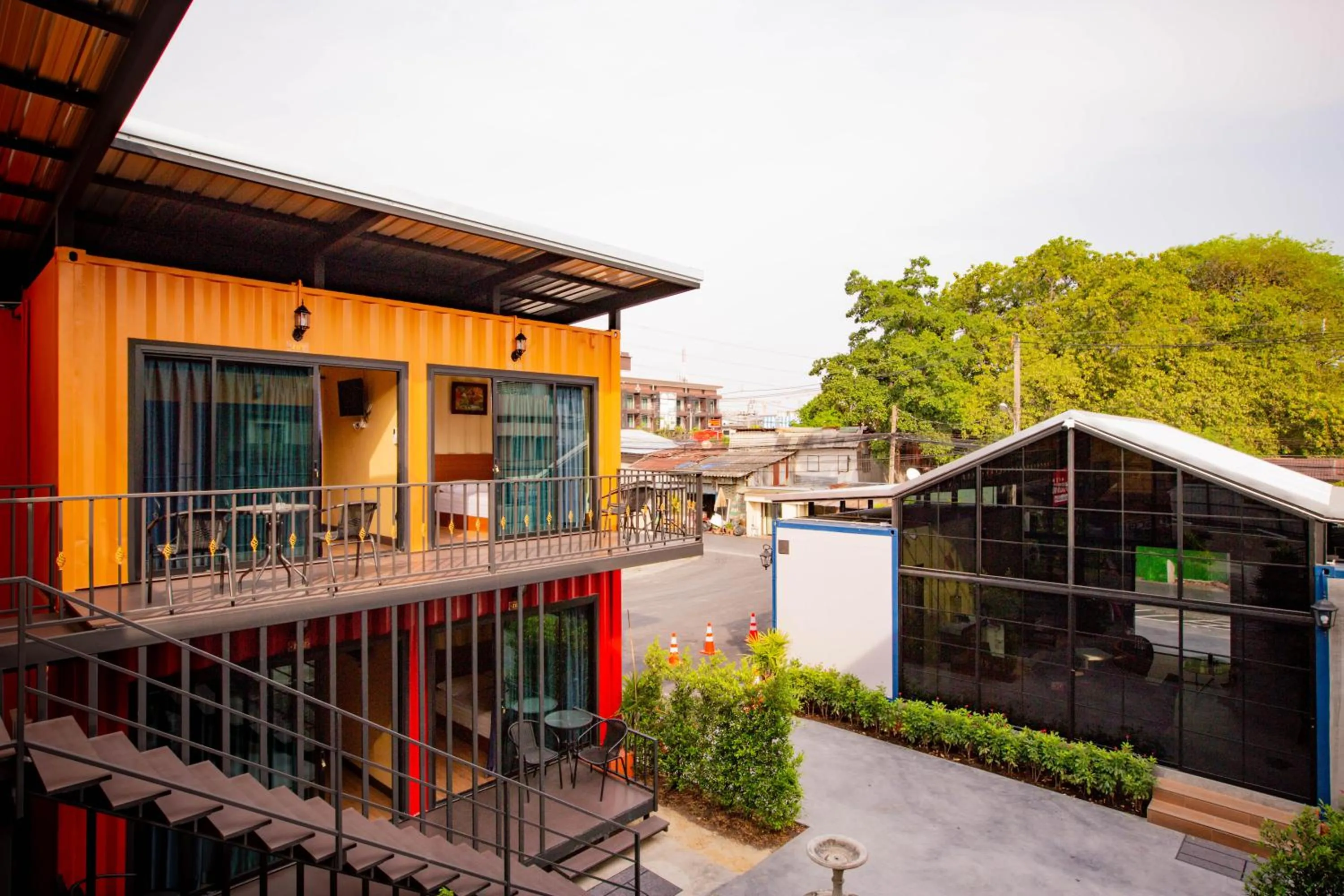 Balcony/Terrace in Tuscany Land Resort Donmuang