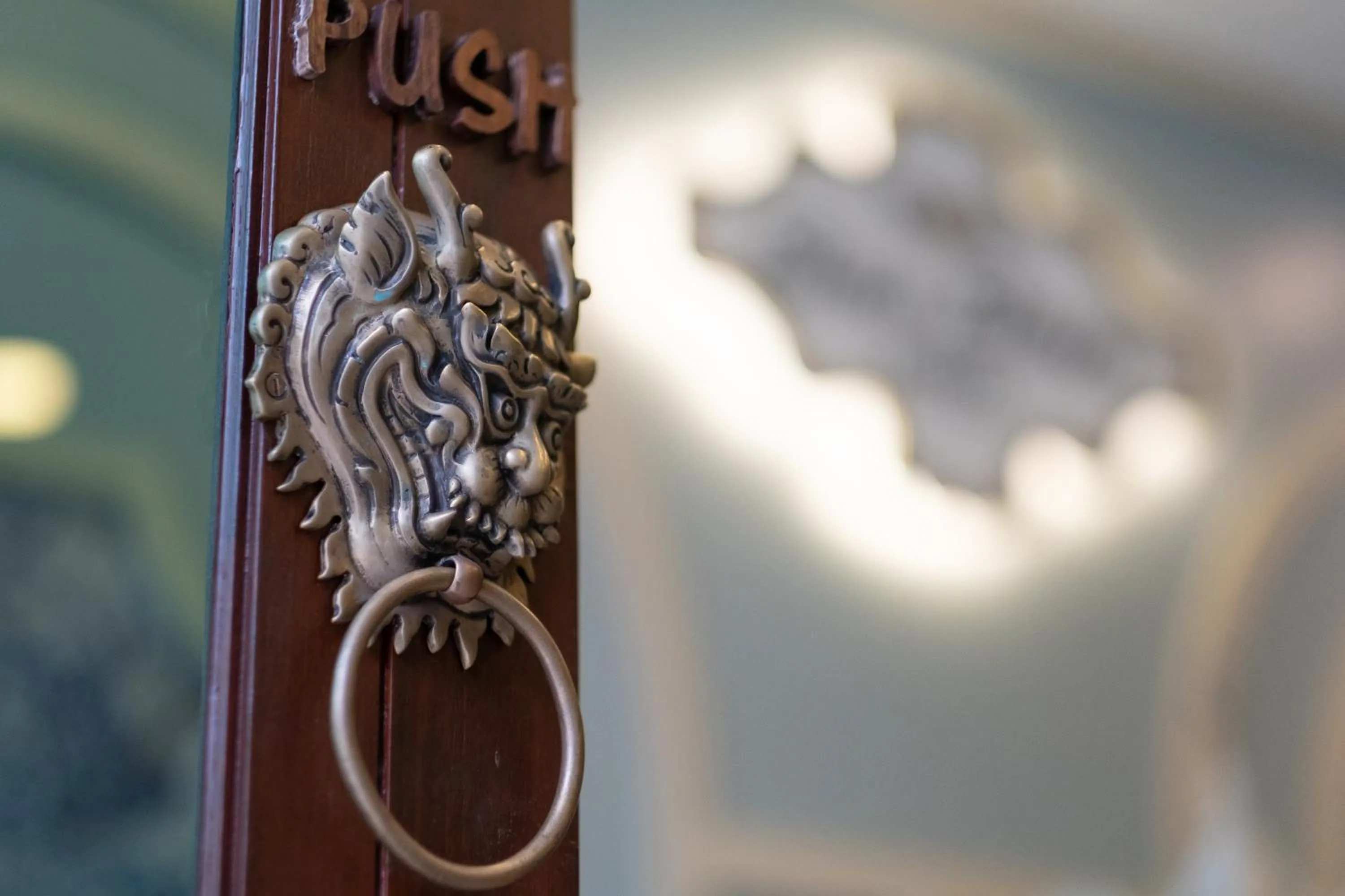 Decorative detail in Sino Siam Hotel