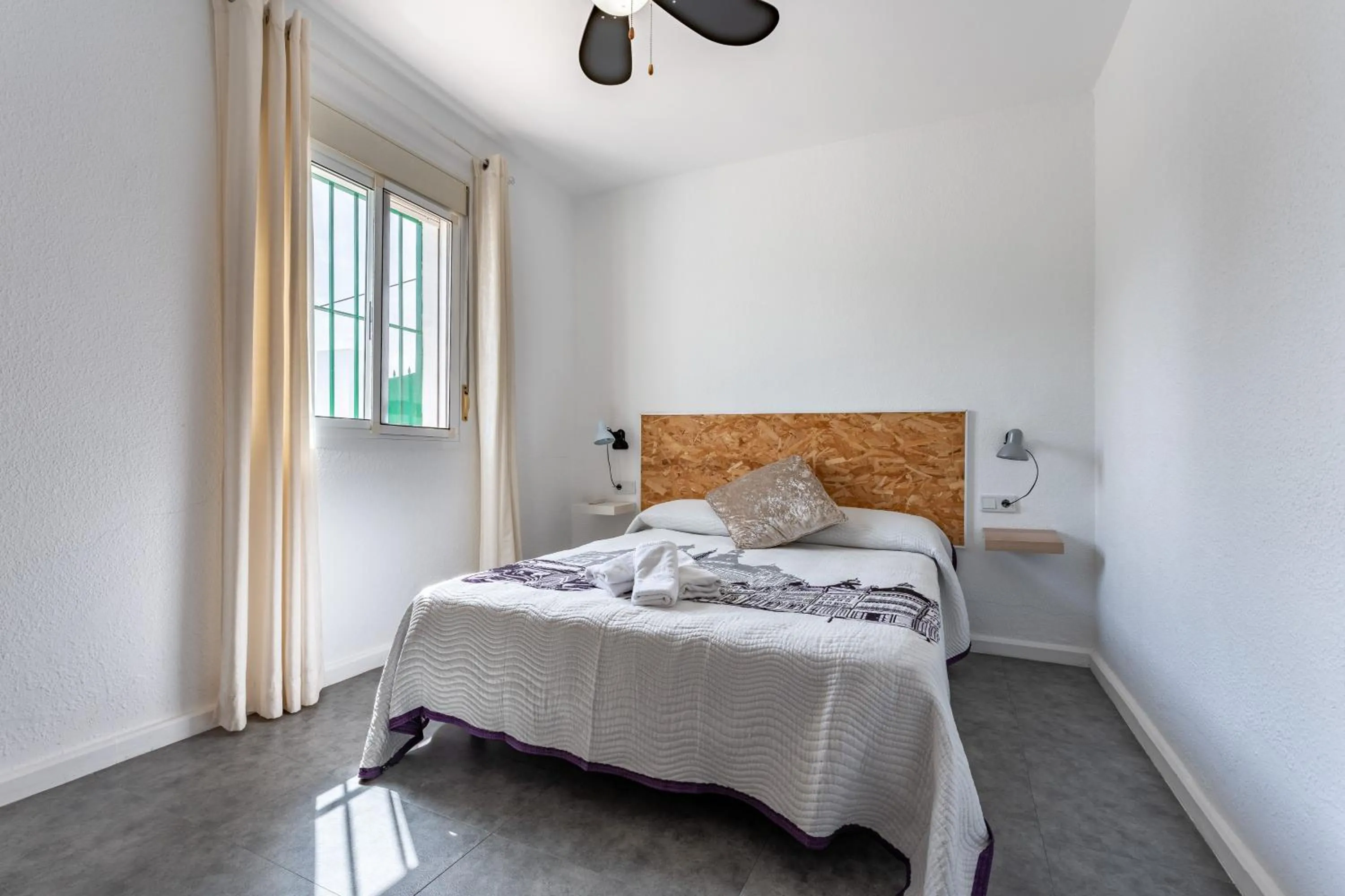 Living room, Bed in La Casa de los Recuerdos