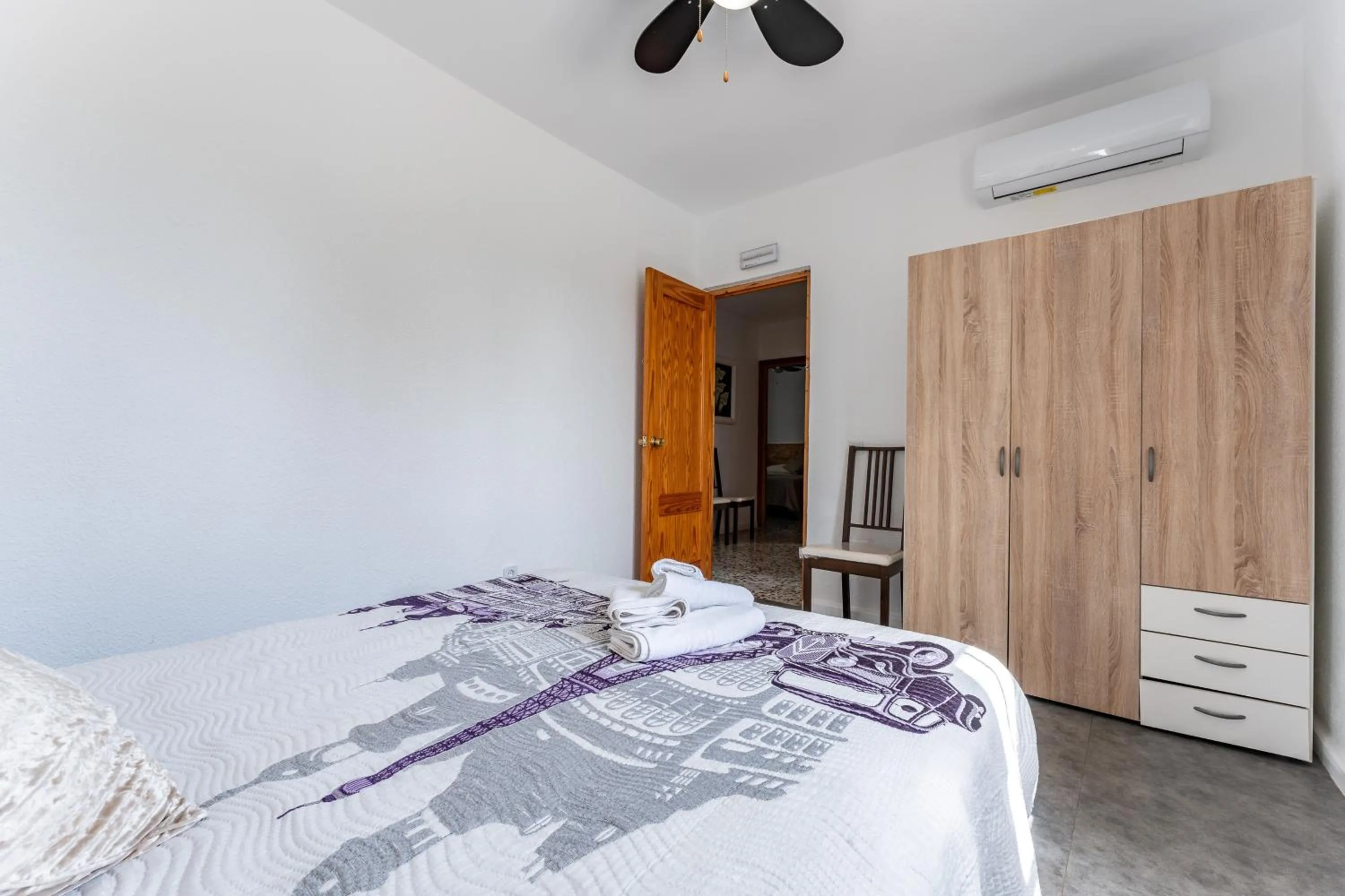 Living room, Bed in La Casa de los Recuerdos