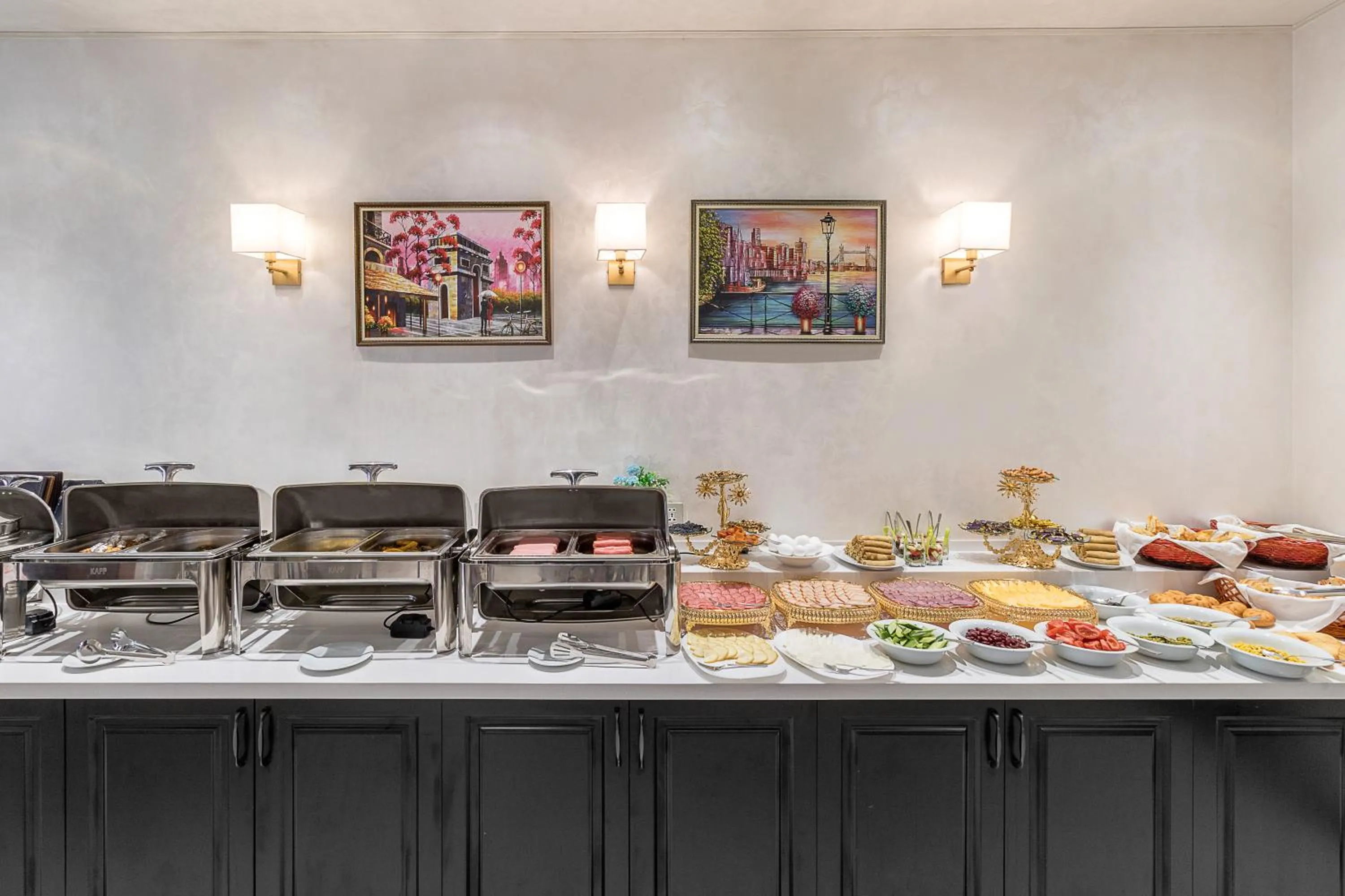 Breakfast in Qushbegi Plaza Hotel