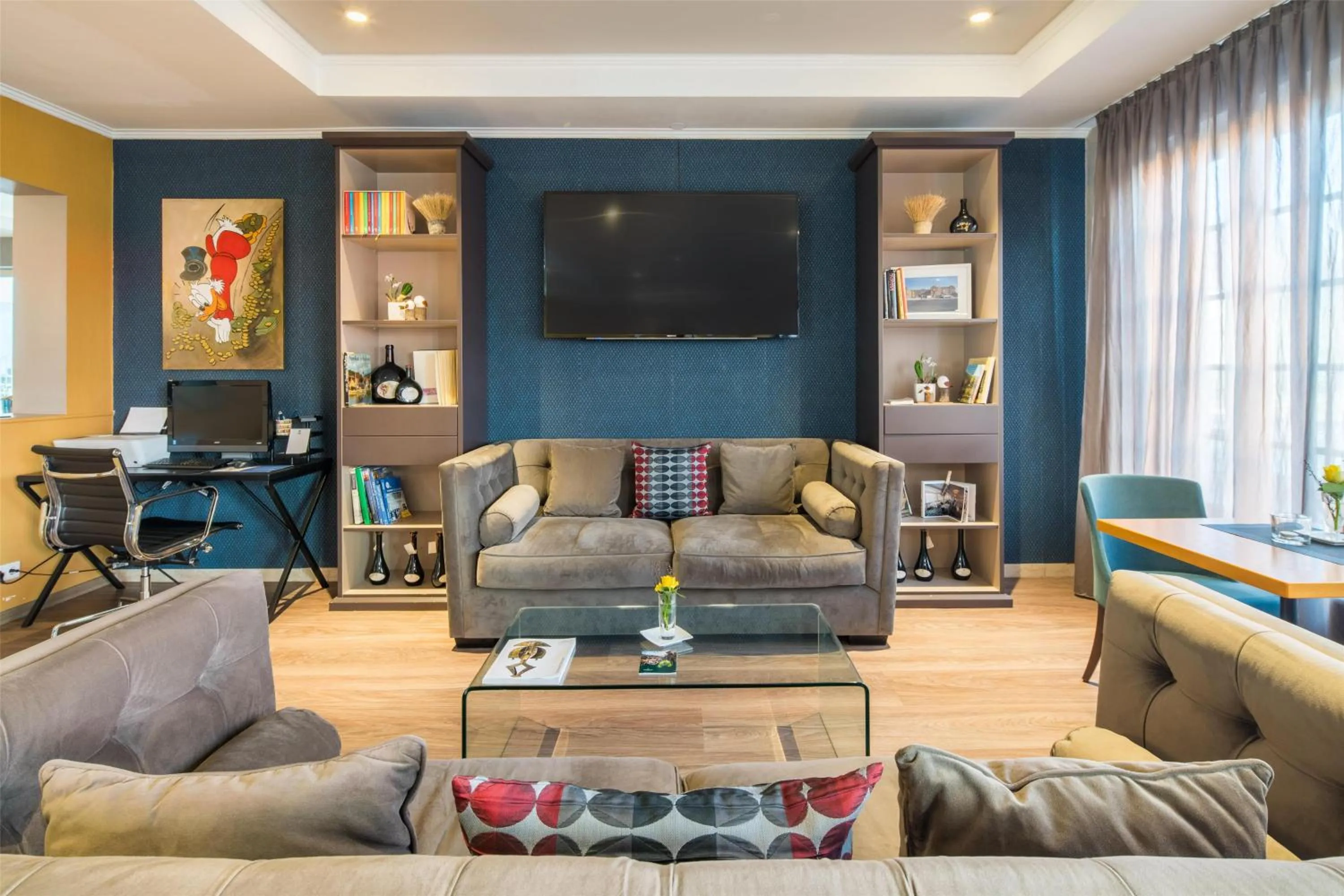 Lobby or reception in Best Western Hotel Würzburg-Süd