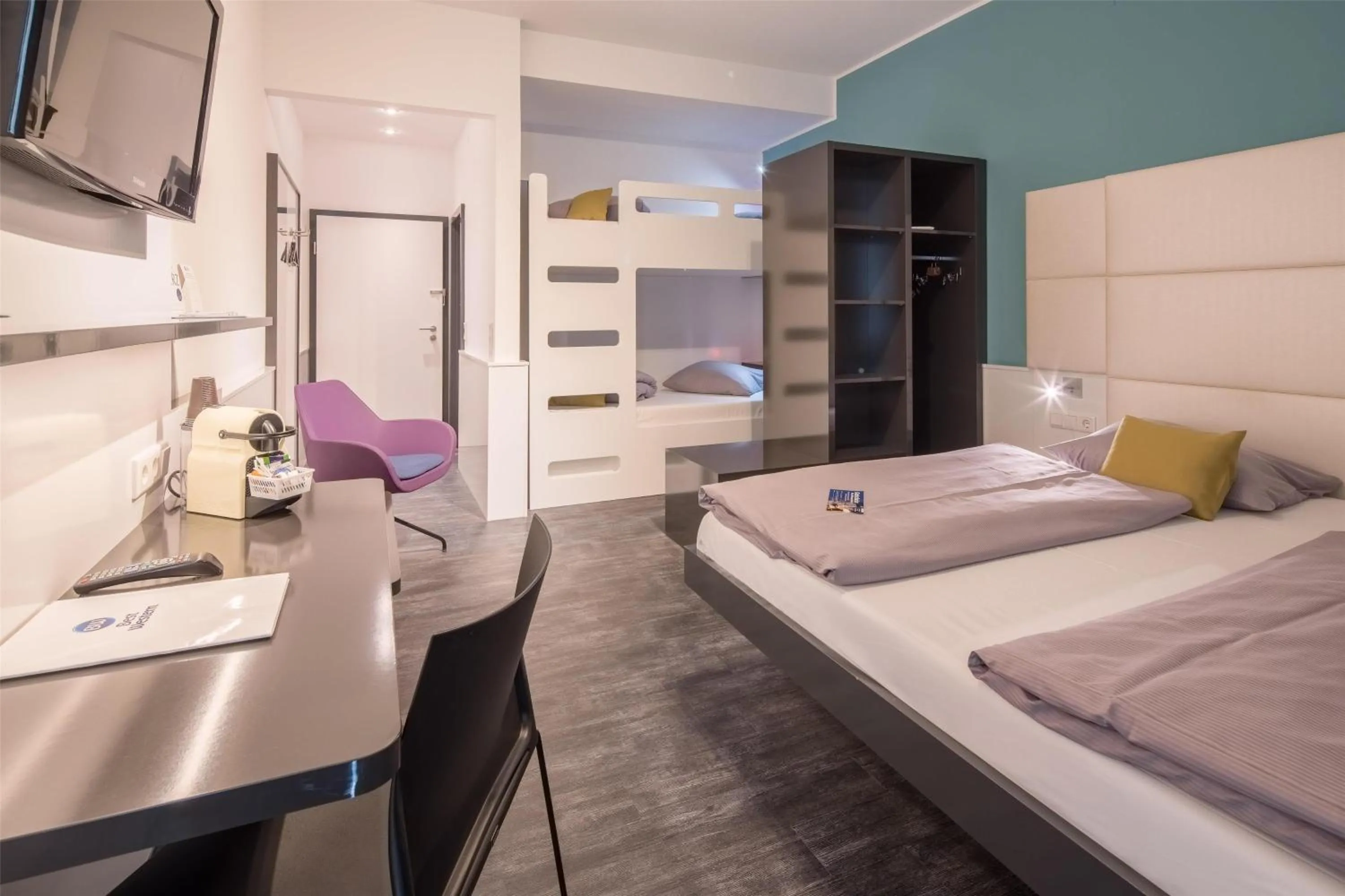 Bedroom, Bed in Best Western Hotel Würzburg-Süd