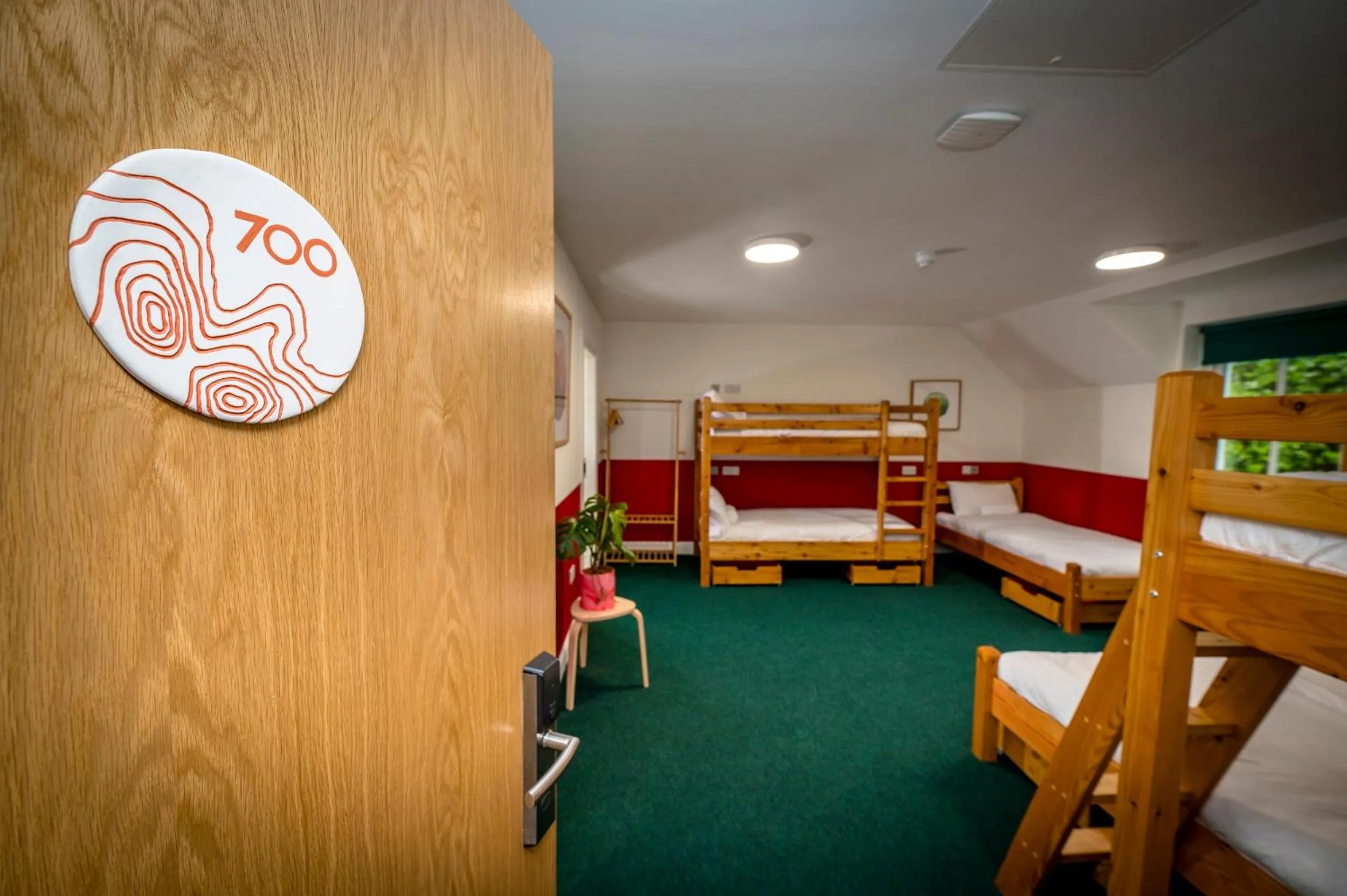 Bed in Loch Ness Bunk Inn