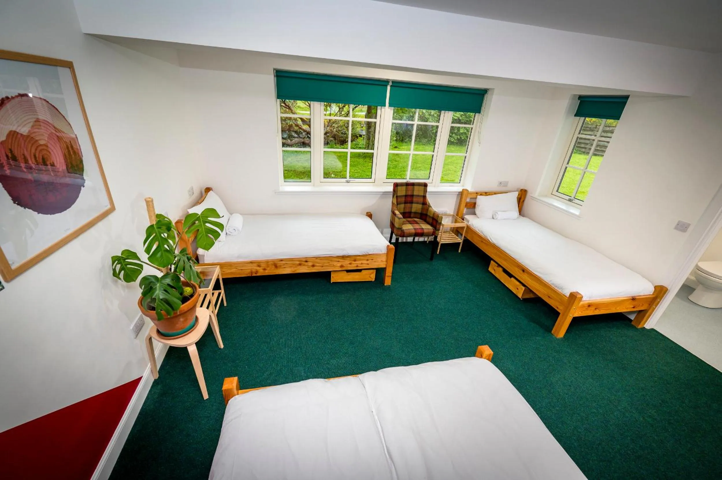 Bed in Loch Ness Bunk Inn