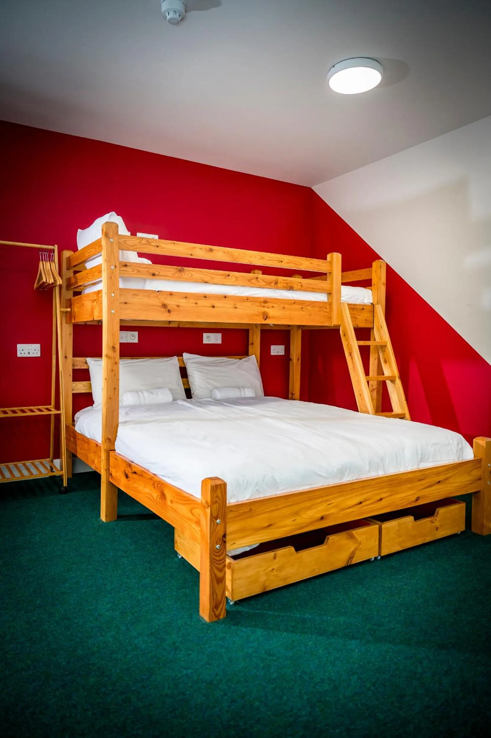 Bed in Loch Ness Bunk Inn