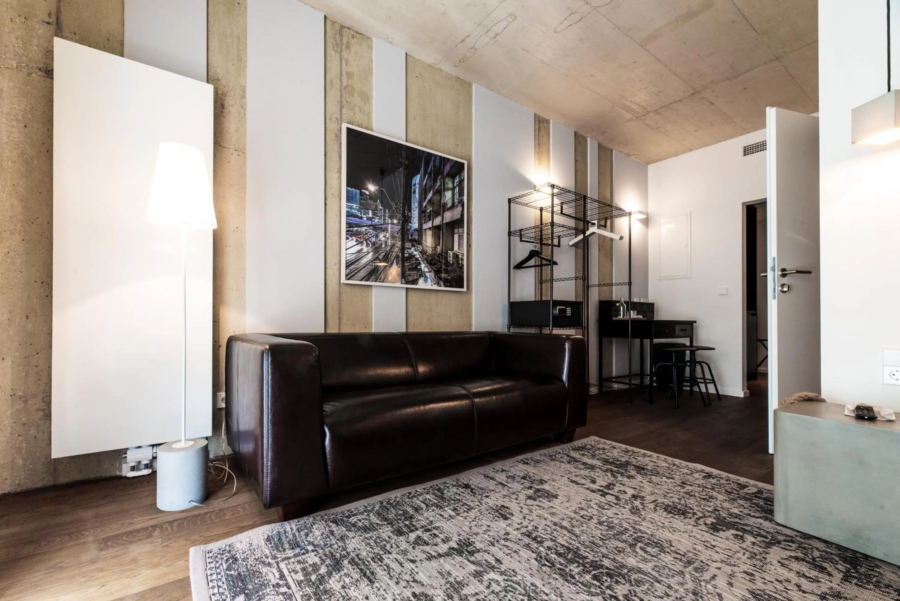 Living room, Bed in Blackhome Graz I contactless check-in