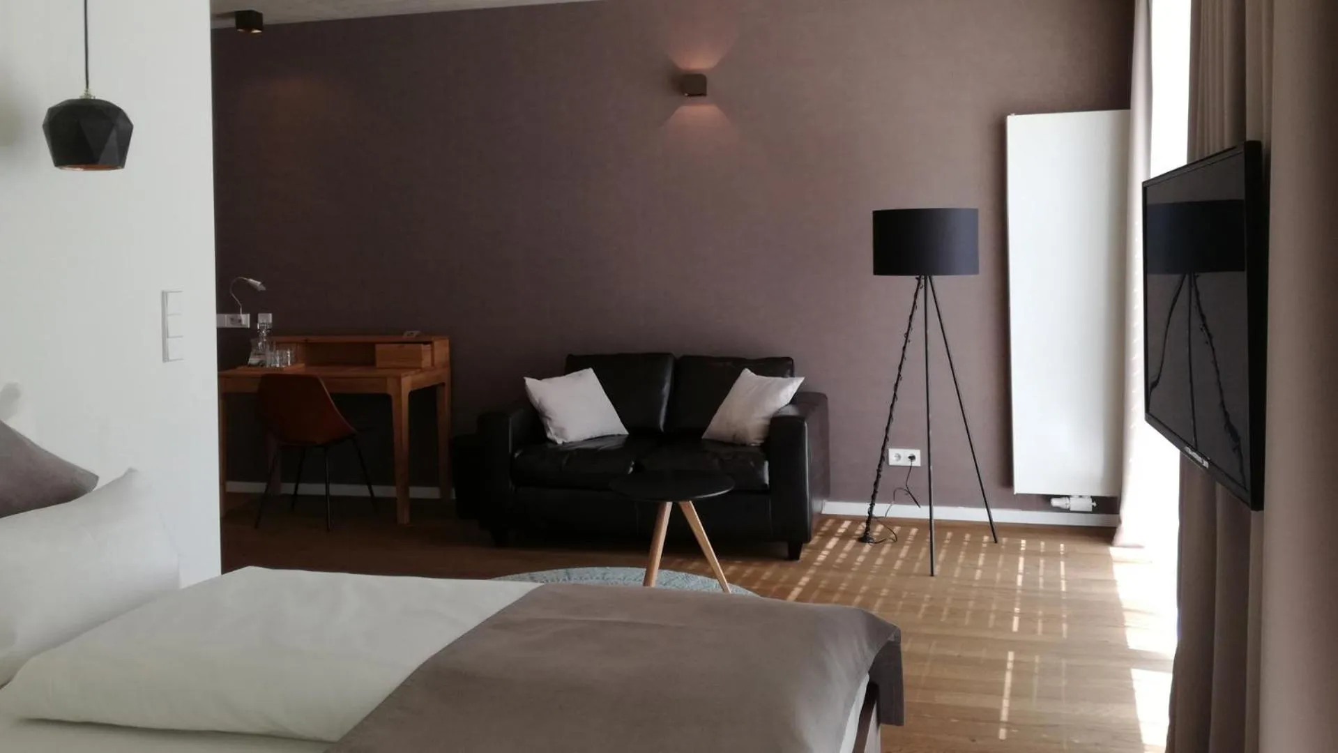 Bed in Blackhome Graz I contactless check-in