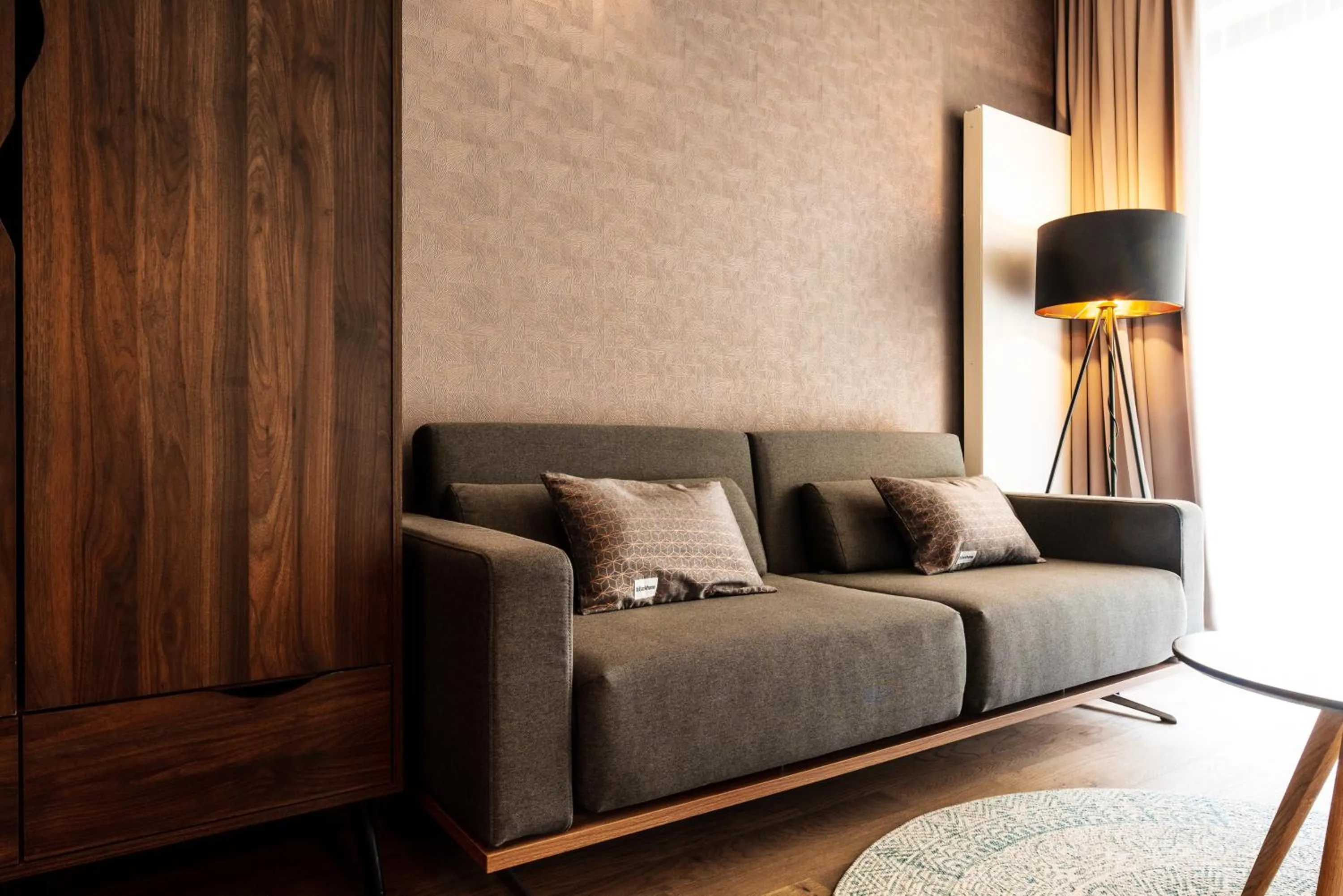 Bed in Blackhome Graz I contactless check-in