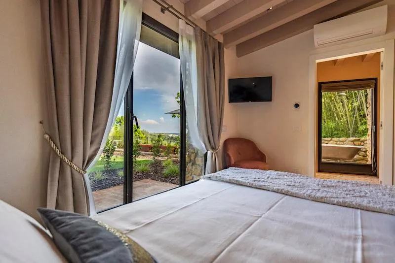 Bed in Relais Villa dei Gelsi & Spa