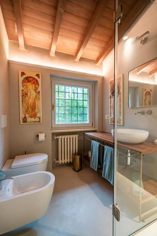 Bathroom in Relais Villa dei Gelsi & Spa