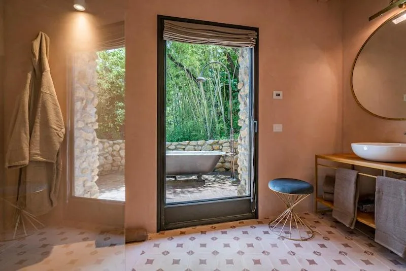 Bathroom in Relais Villa dei Gelsi & Spa