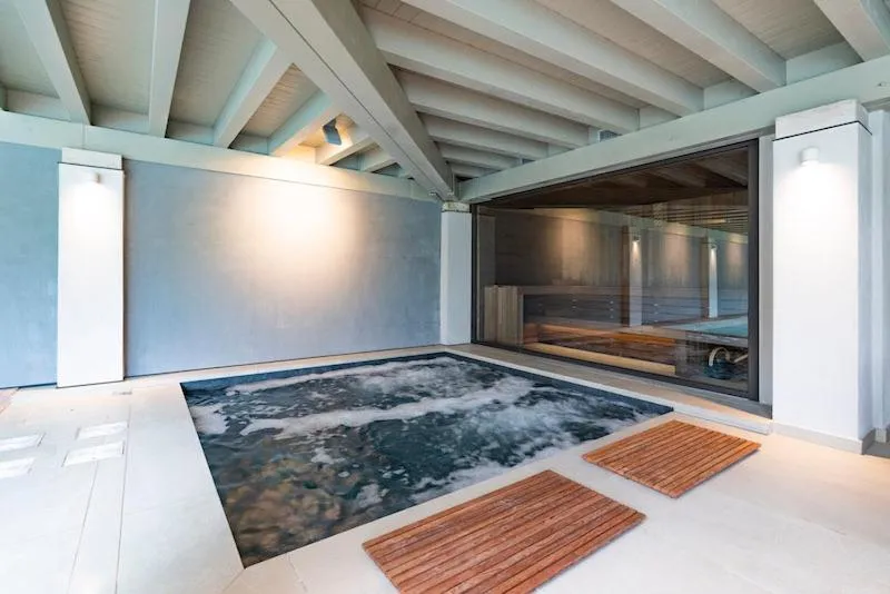 Hot Tub in Relais Villa dei Gelsi & Spa