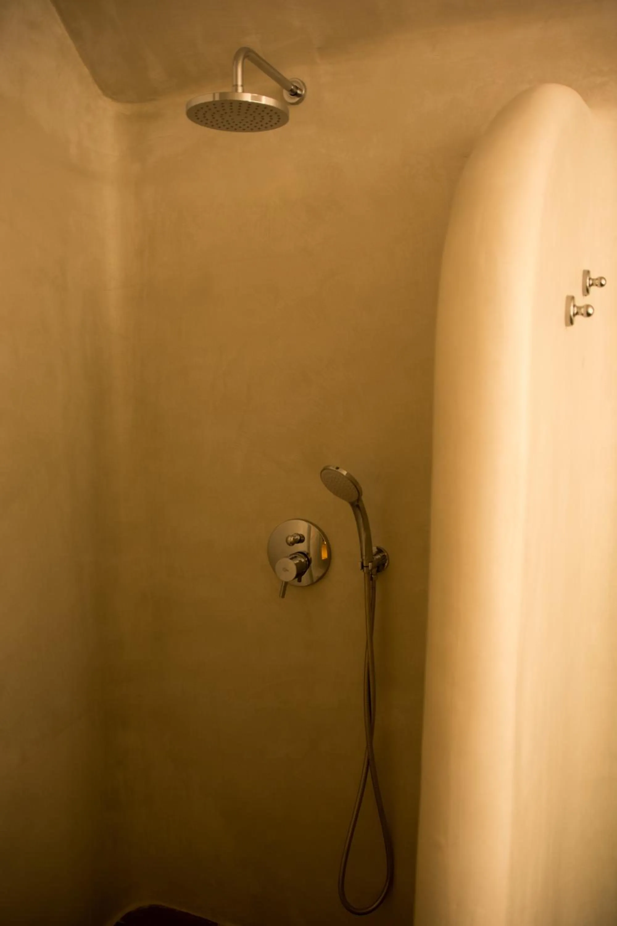 Bathroom in Amphitrite Suites Santorini