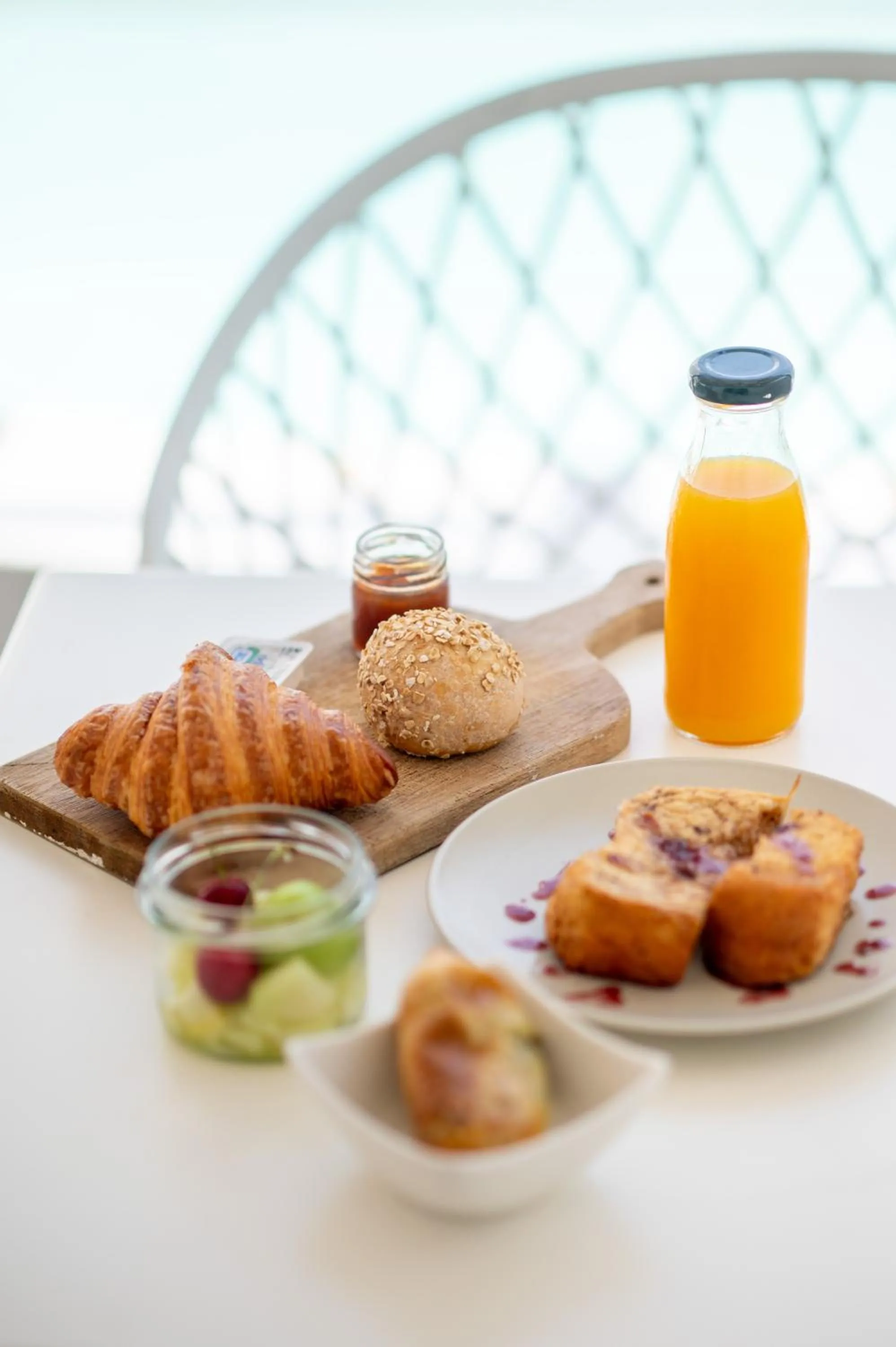 Breakfast in Amphitrite Suites Santorini