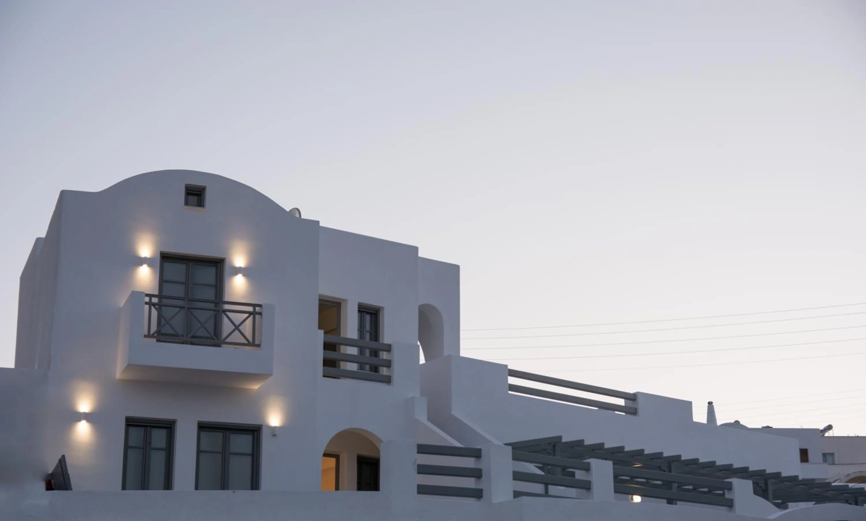 Property building in Amphitrite Suites Santorini