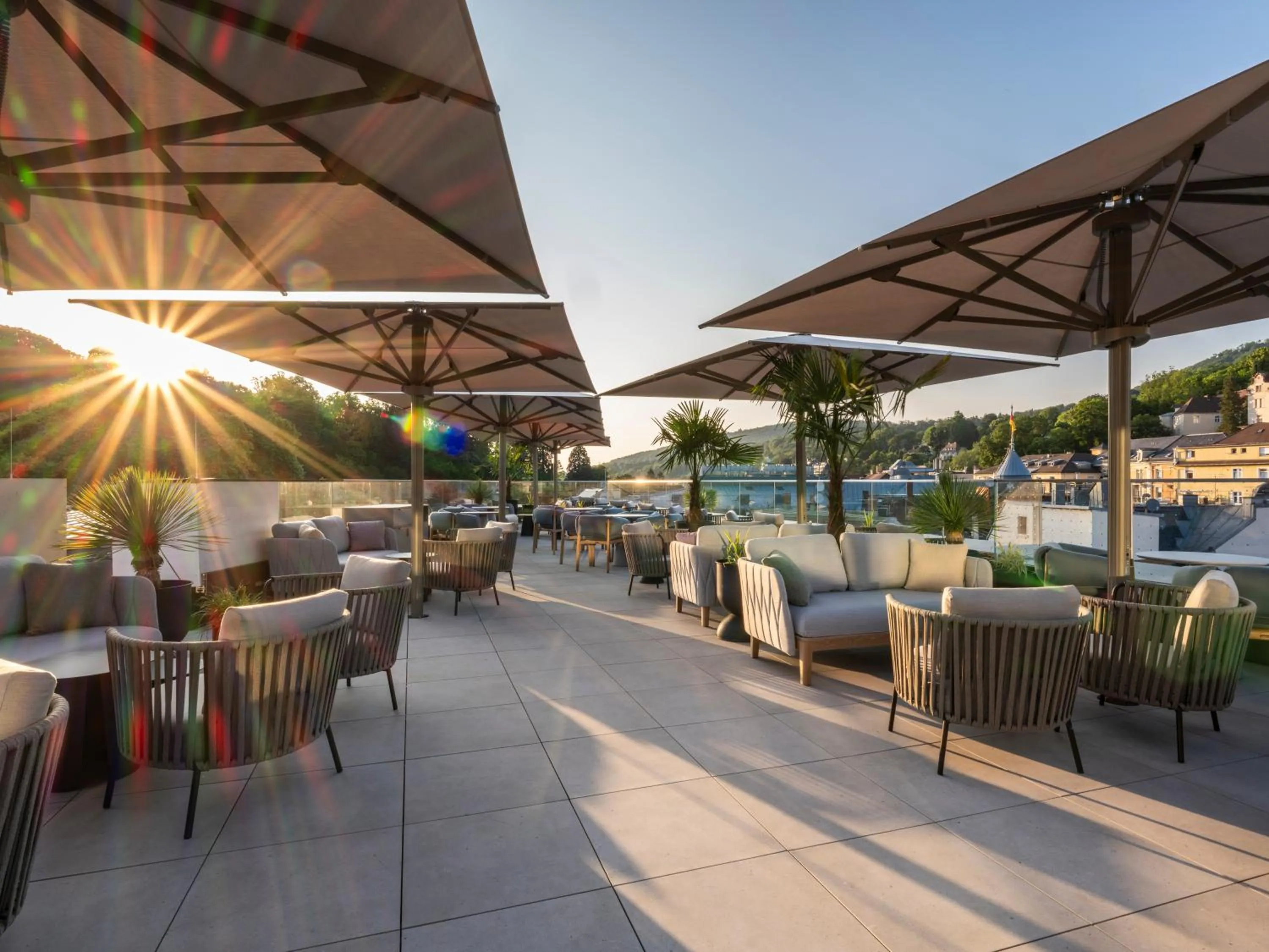 Balcony/Terrace in Steigenberger Icon Europäischer Hof Baden Baden