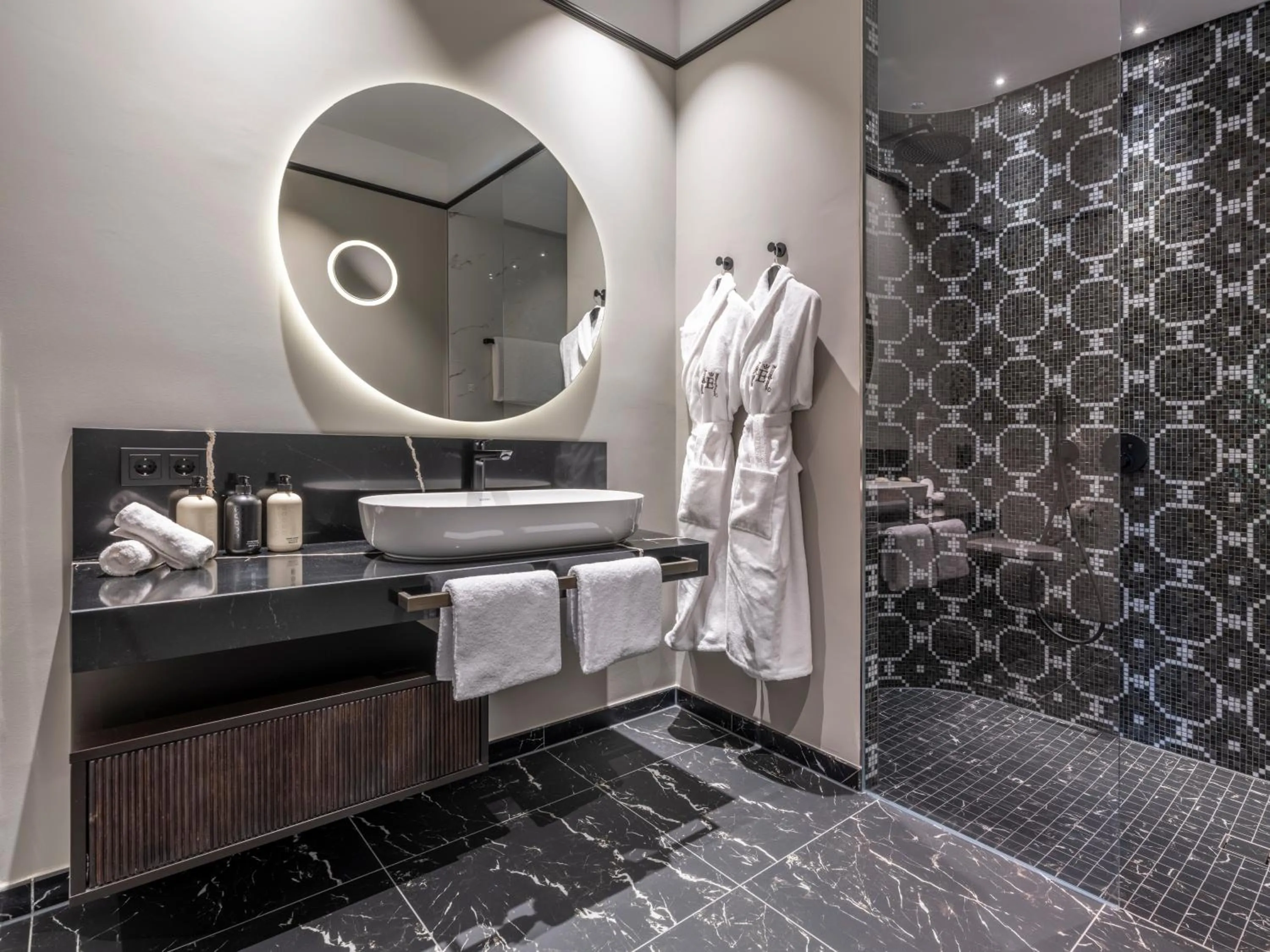 Bathroom in Steigenberger Icon Europäischer Hof Baden Baden