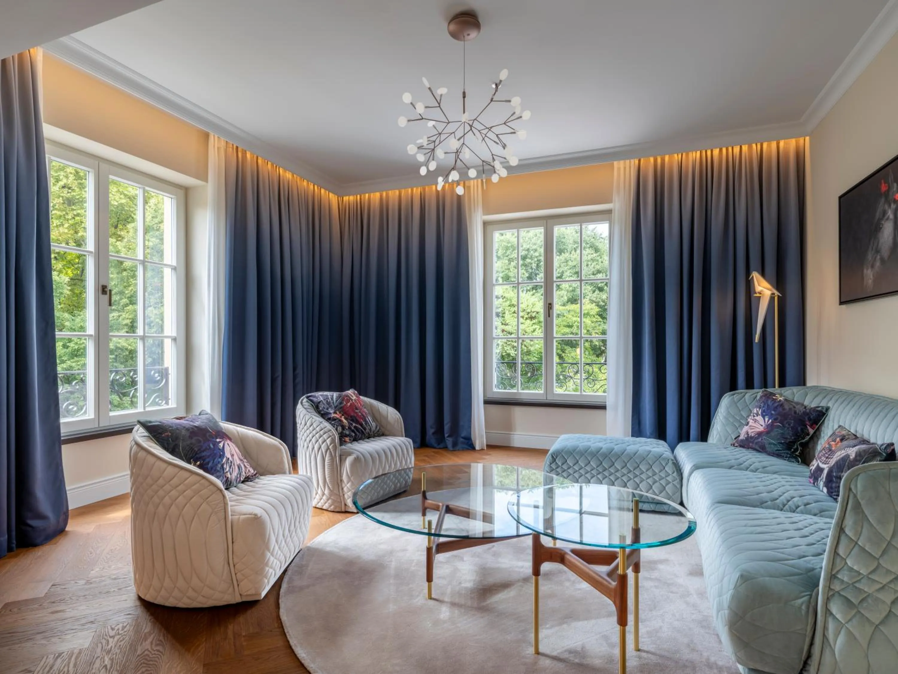 Living room in Steigenberger Icon Europäischer Hof Baden Baden