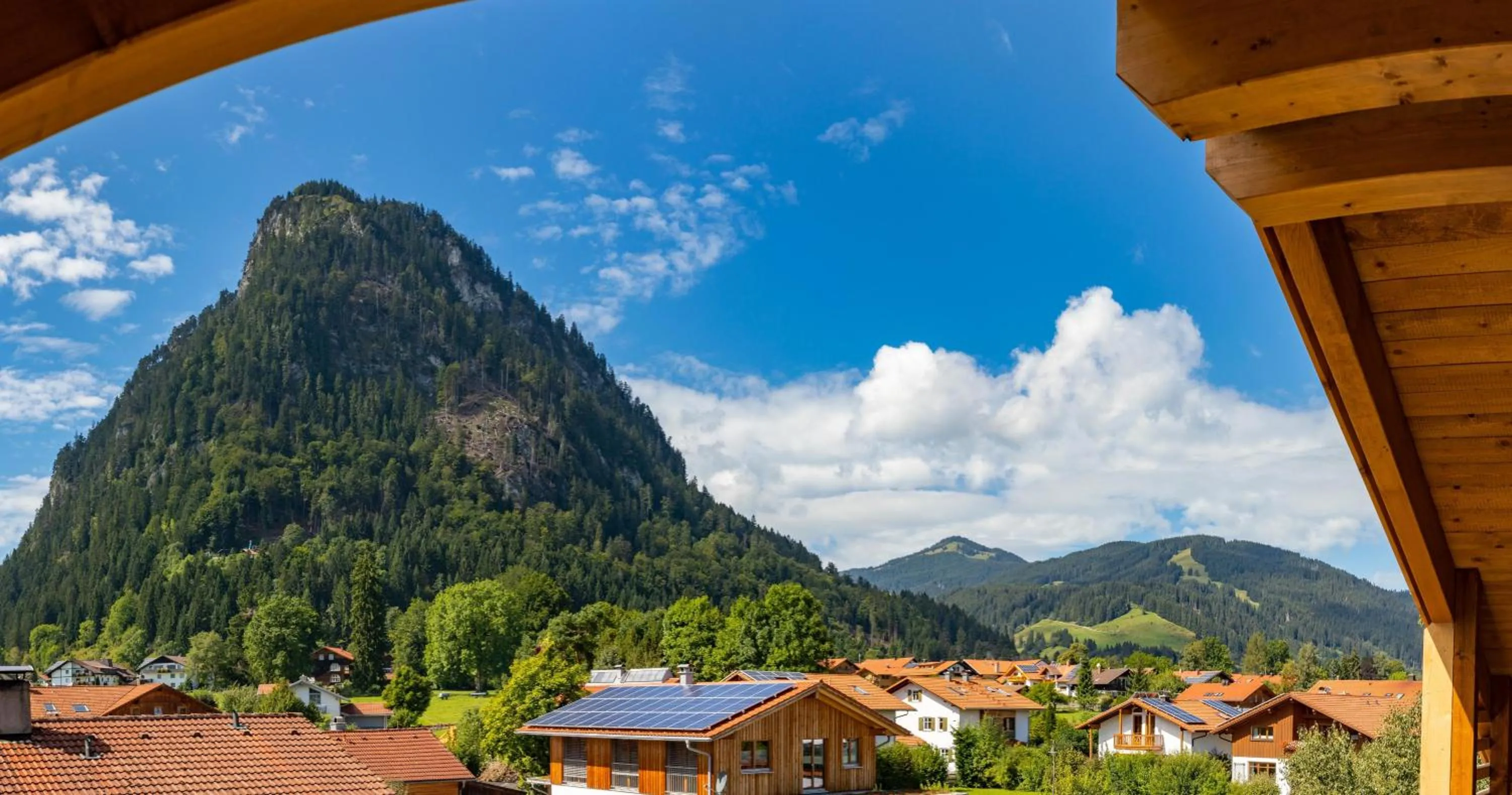 Garden view in Monusse Boid Wohnung 12