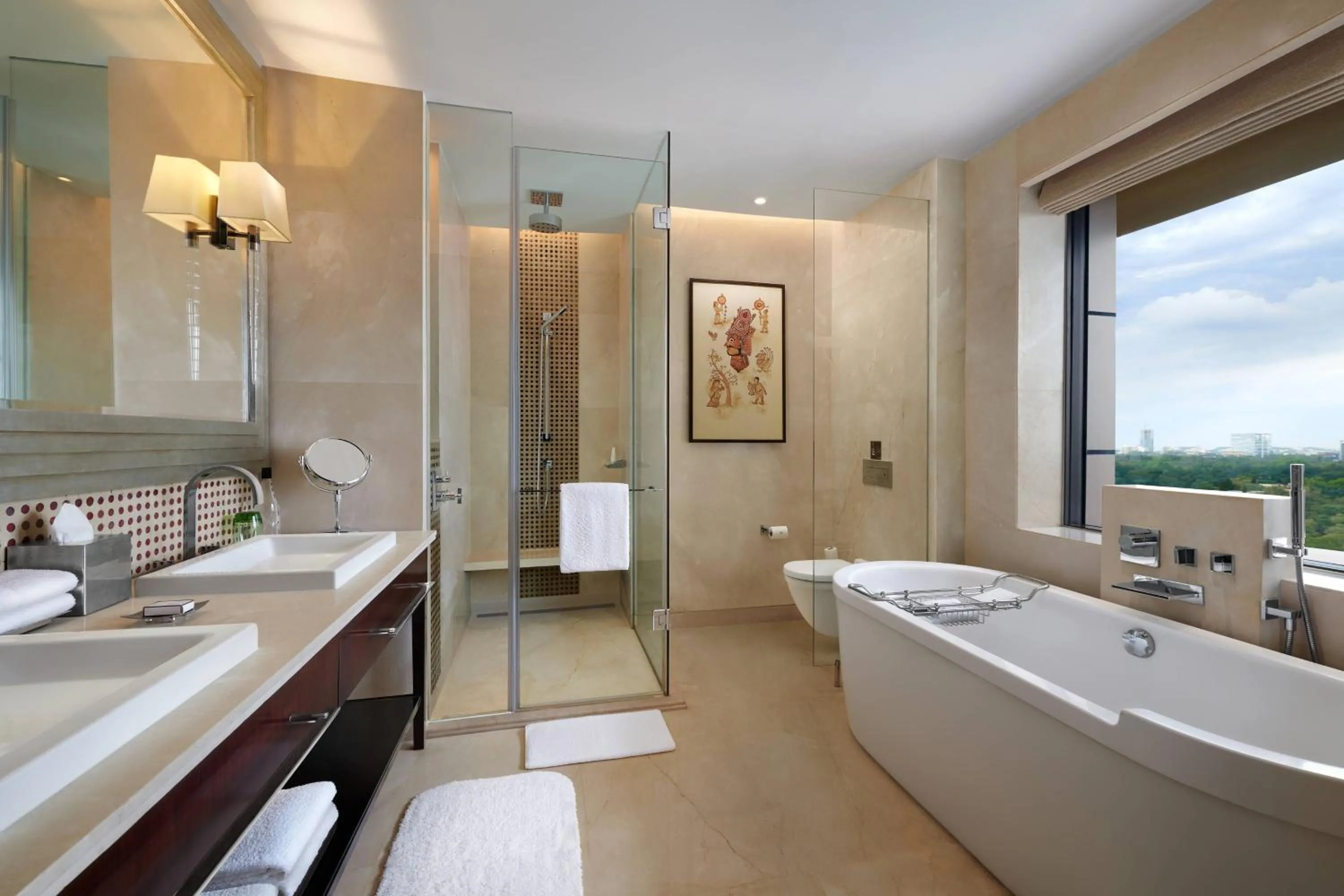 Bathroom in JW Marriott Hotel Bengaluru