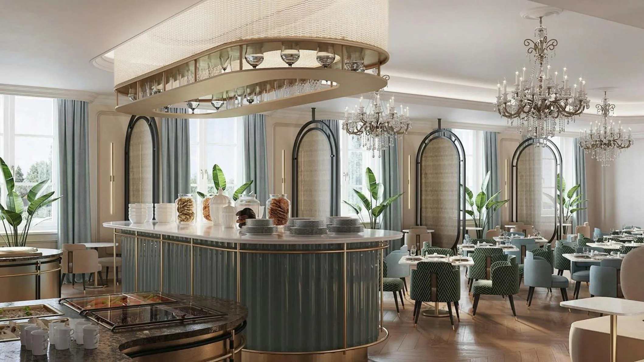 Restaurant/places to eat in Badischer Hof Baden-Baden - Leonardo Limited Edition