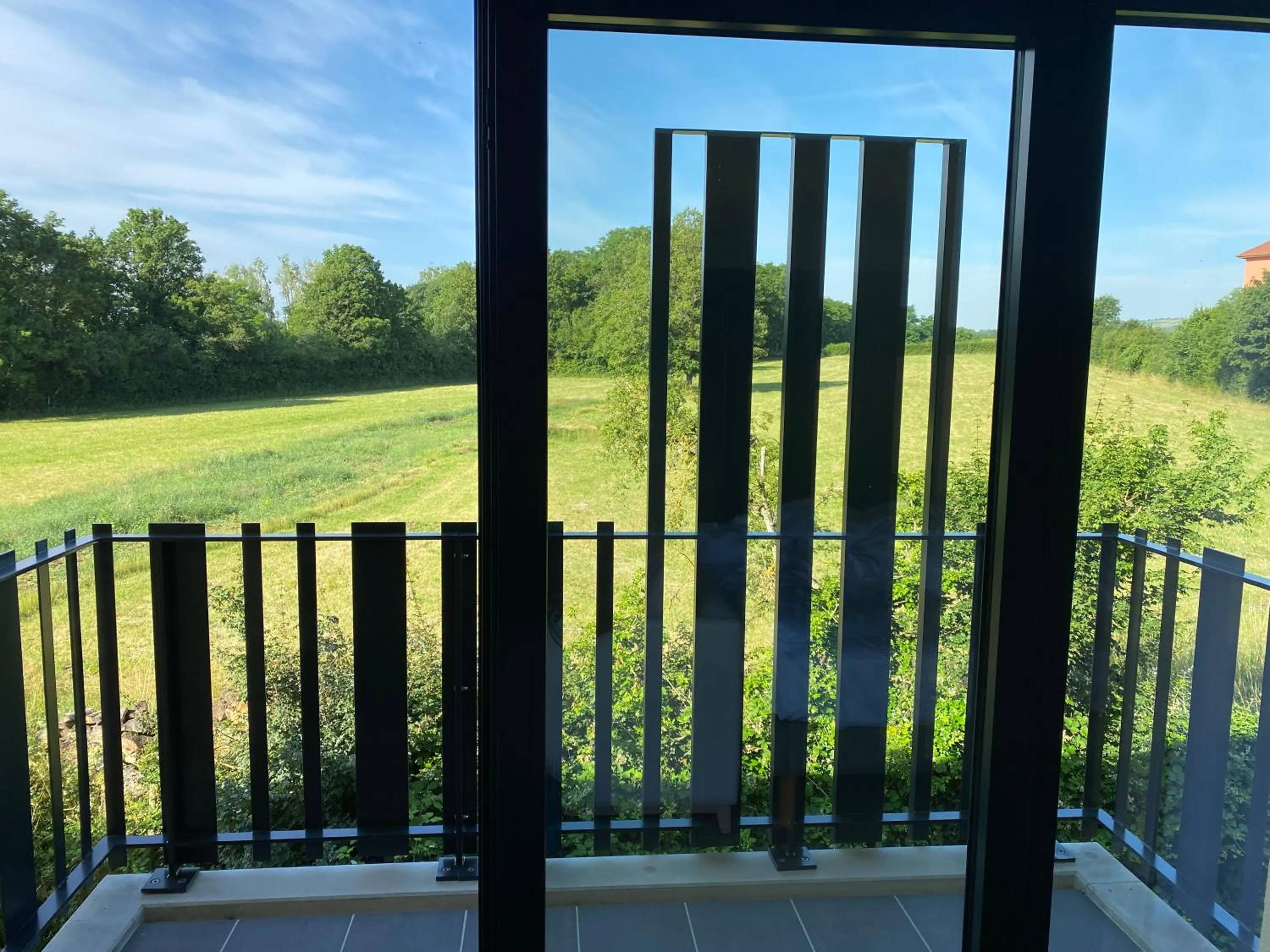 Garden view in Villa Thermae Santenay