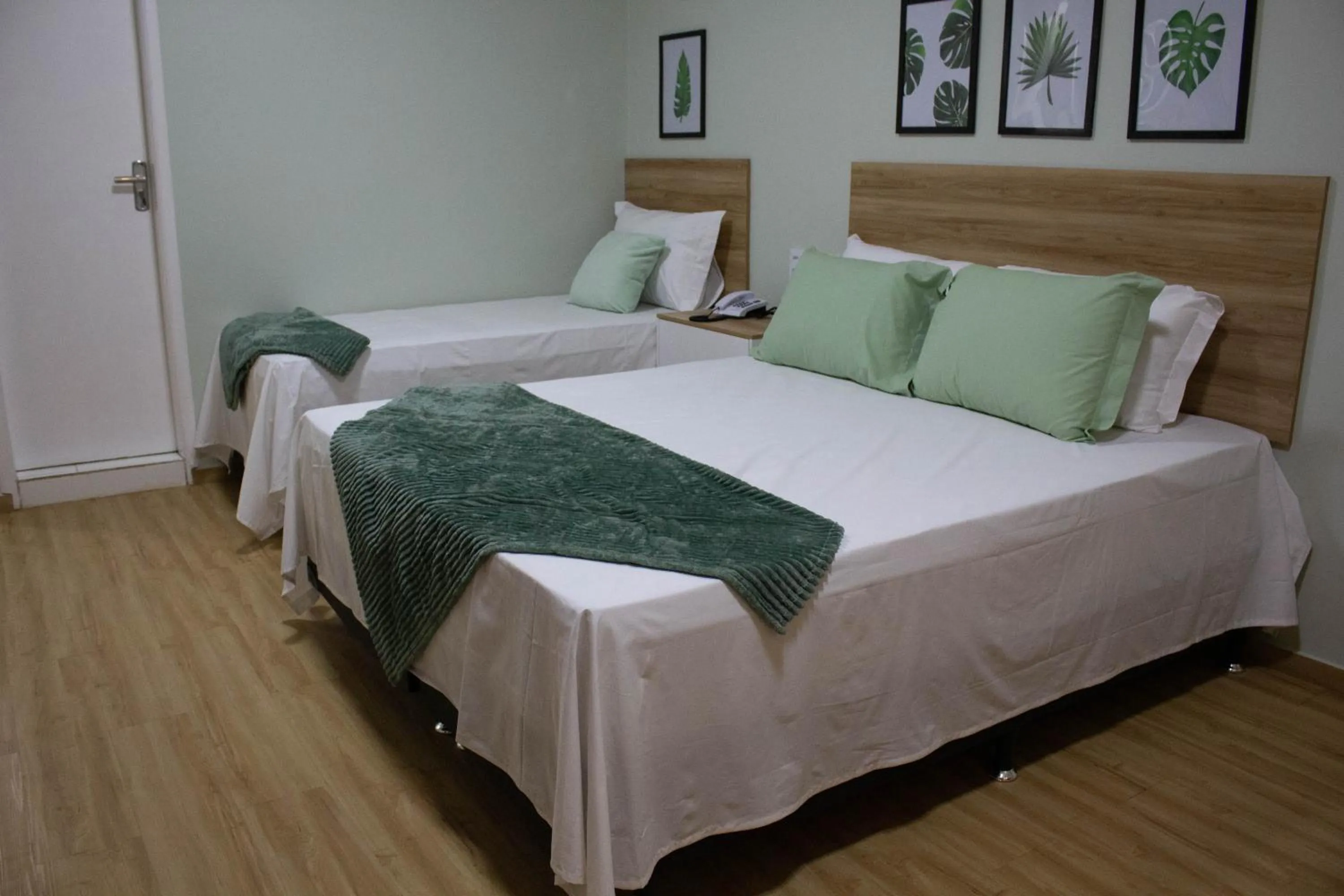 Bed in Pureza Hotel