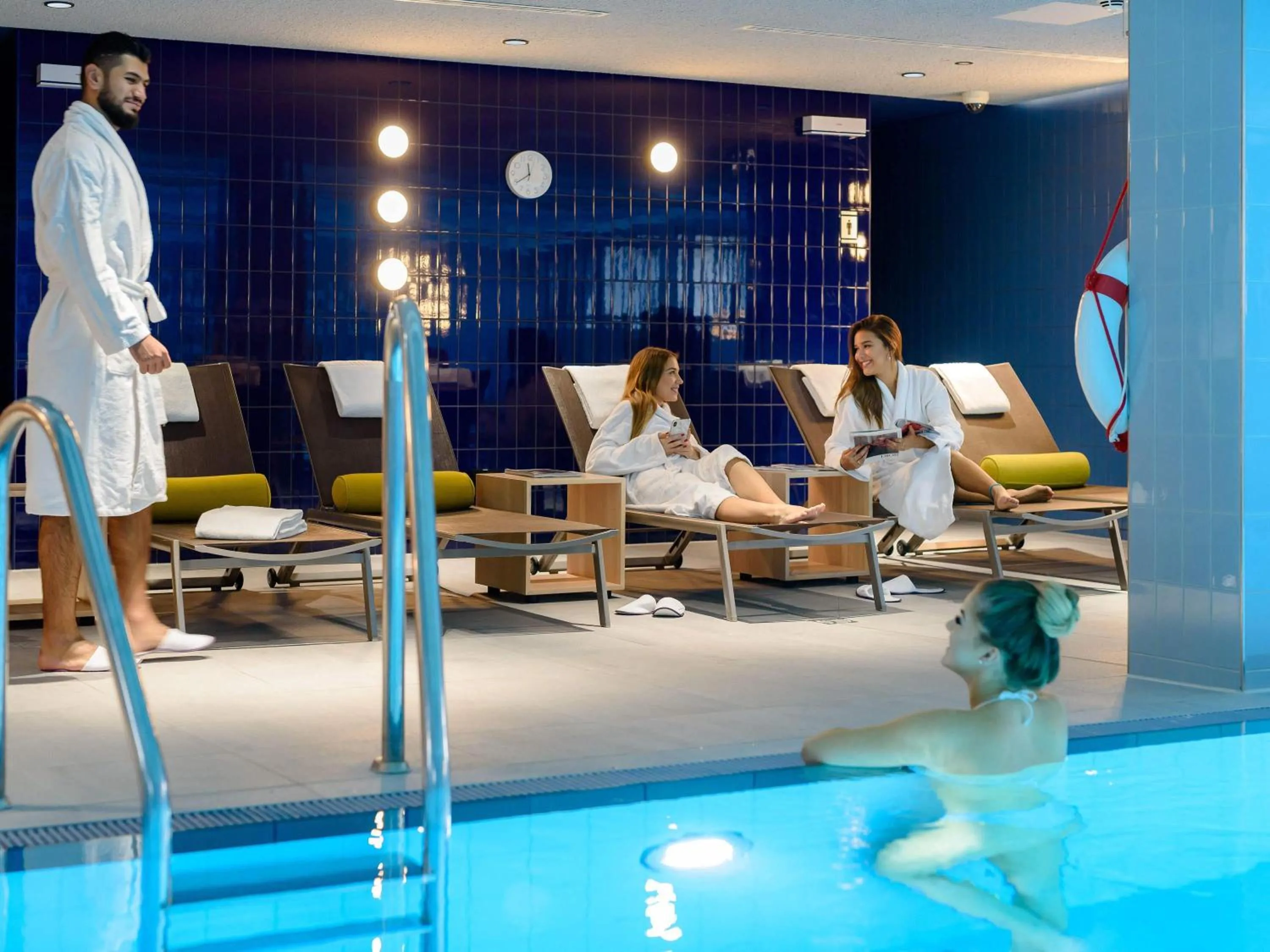 Spa and wellness centre/facilities in Mercure Hotel Wiesbaden City