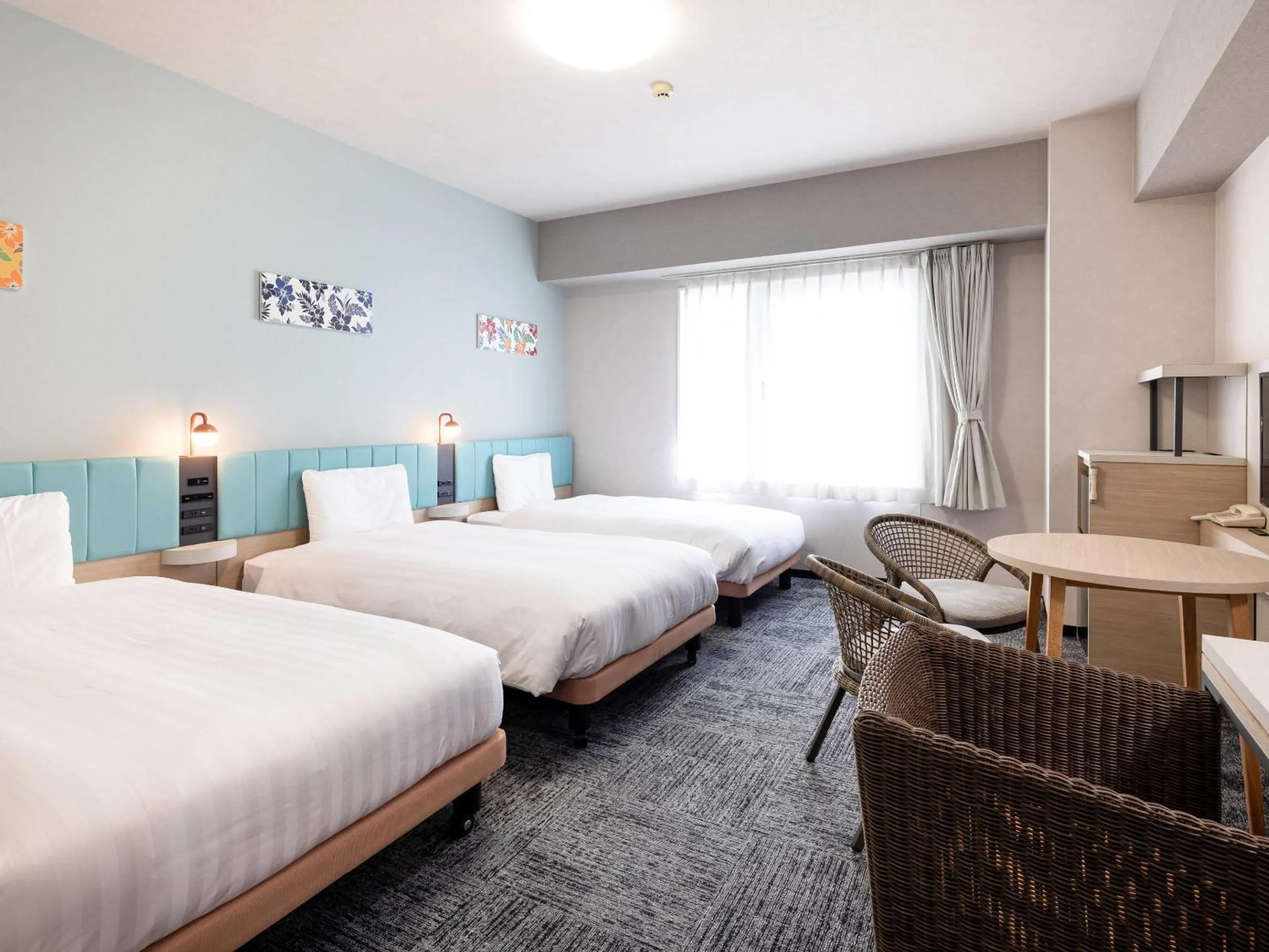 Bedroom, Bed in Comfort Hotel Naha Prefectural Office