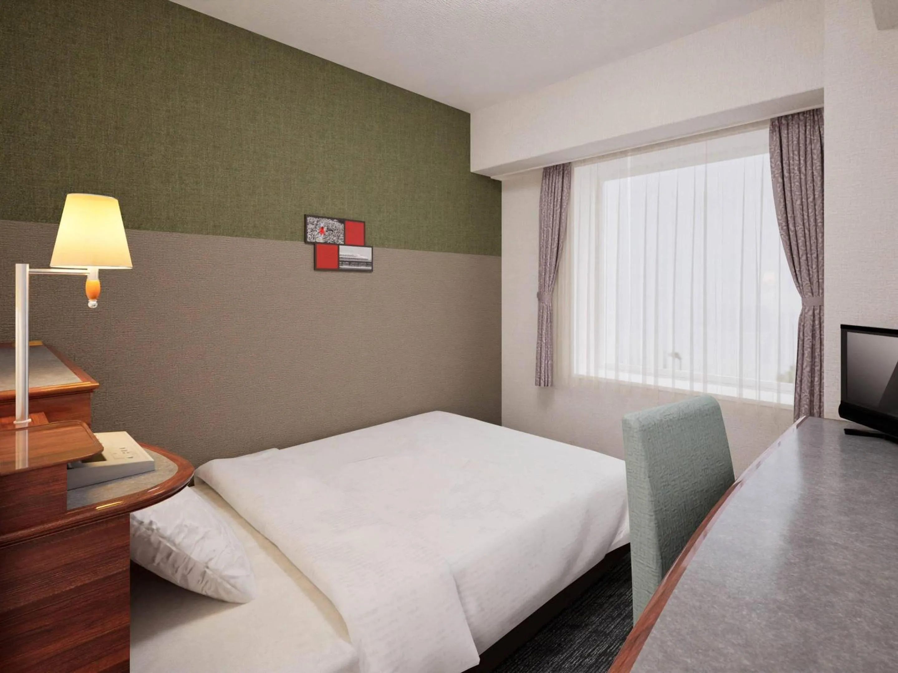 Bedroom, Bed in Comfort Hotel Toyokawa