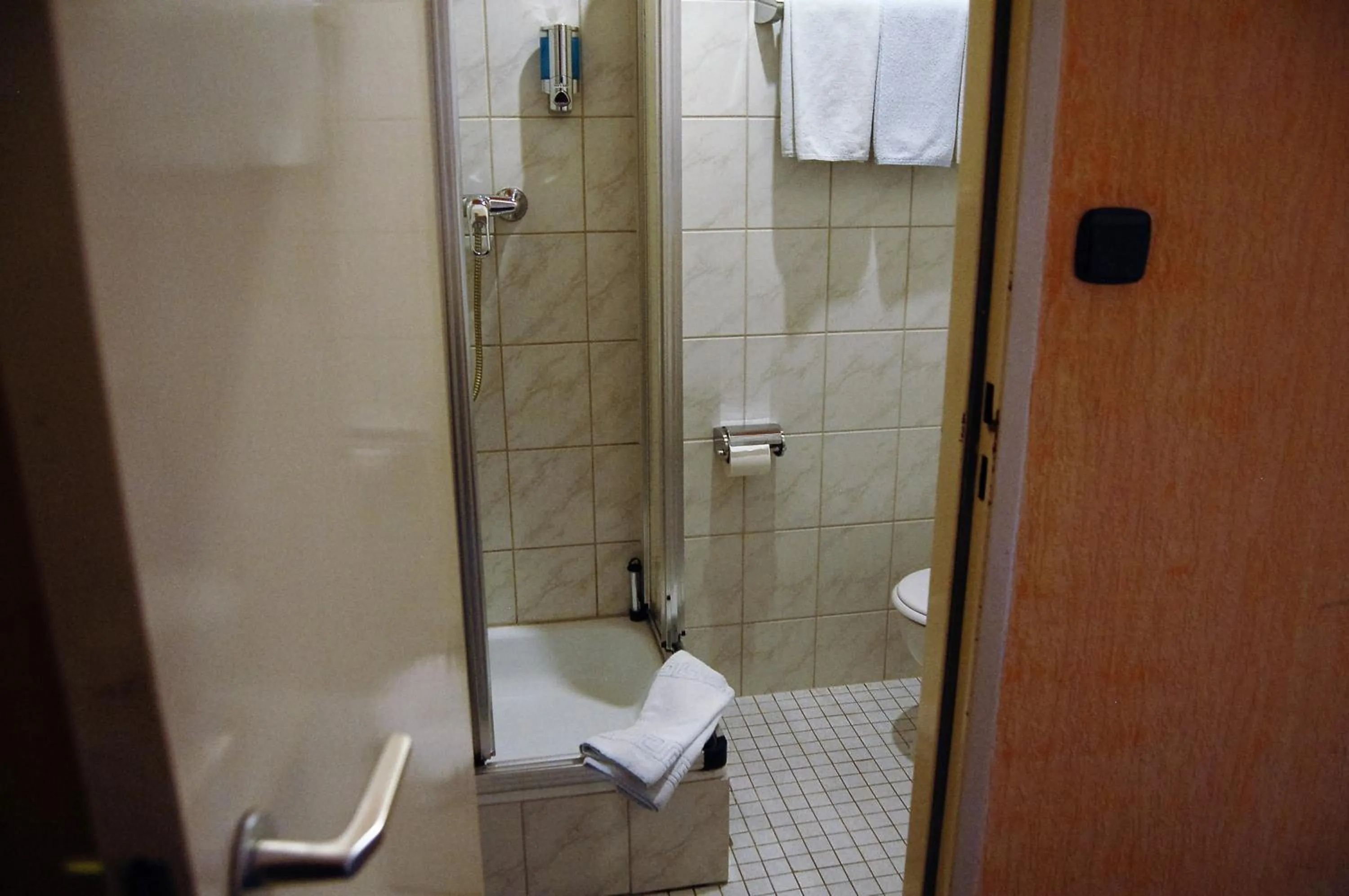 Shower in Hotel Graf Pückler