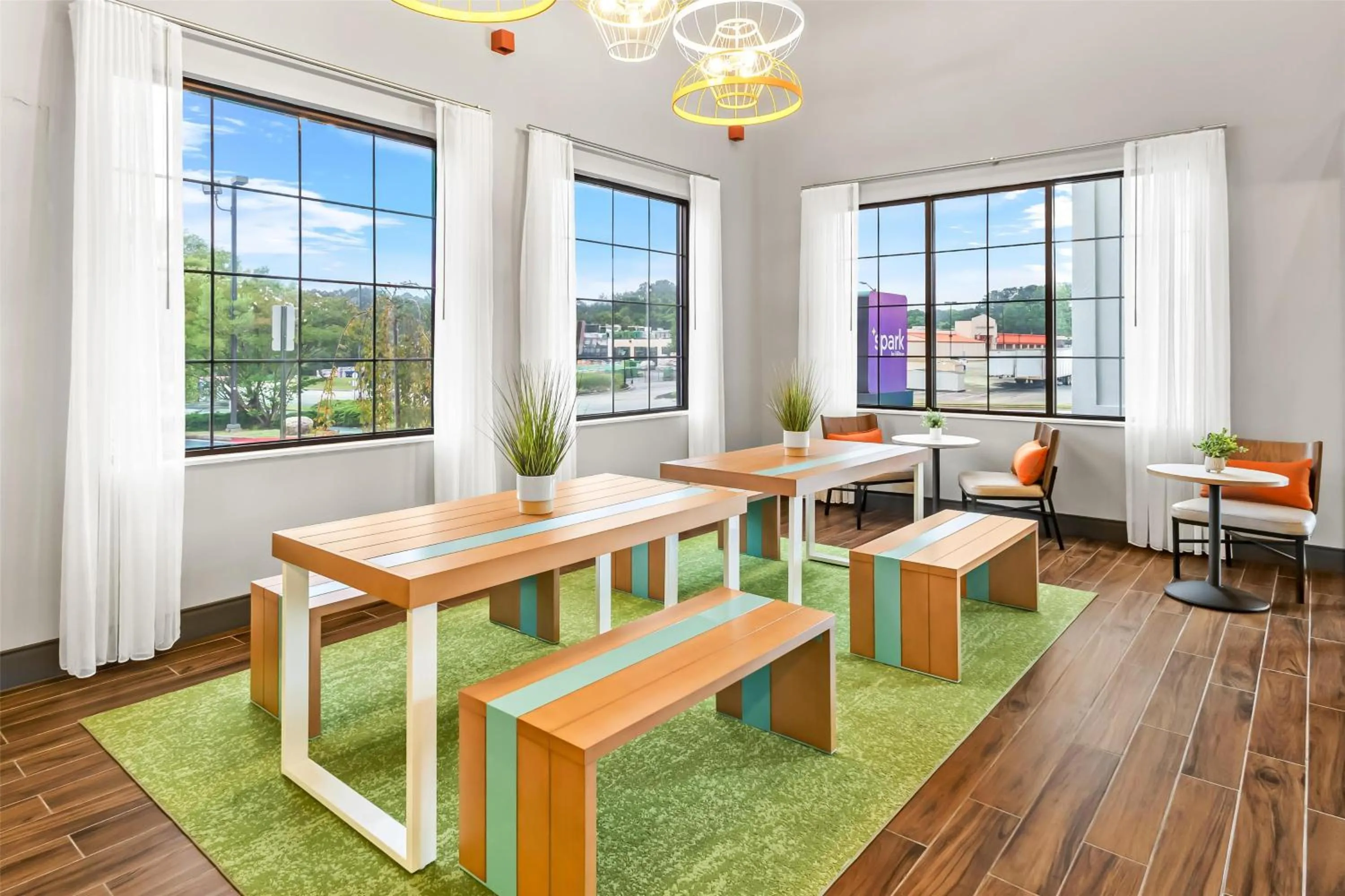 Lobby or reception in Spark by Hilton Duluth