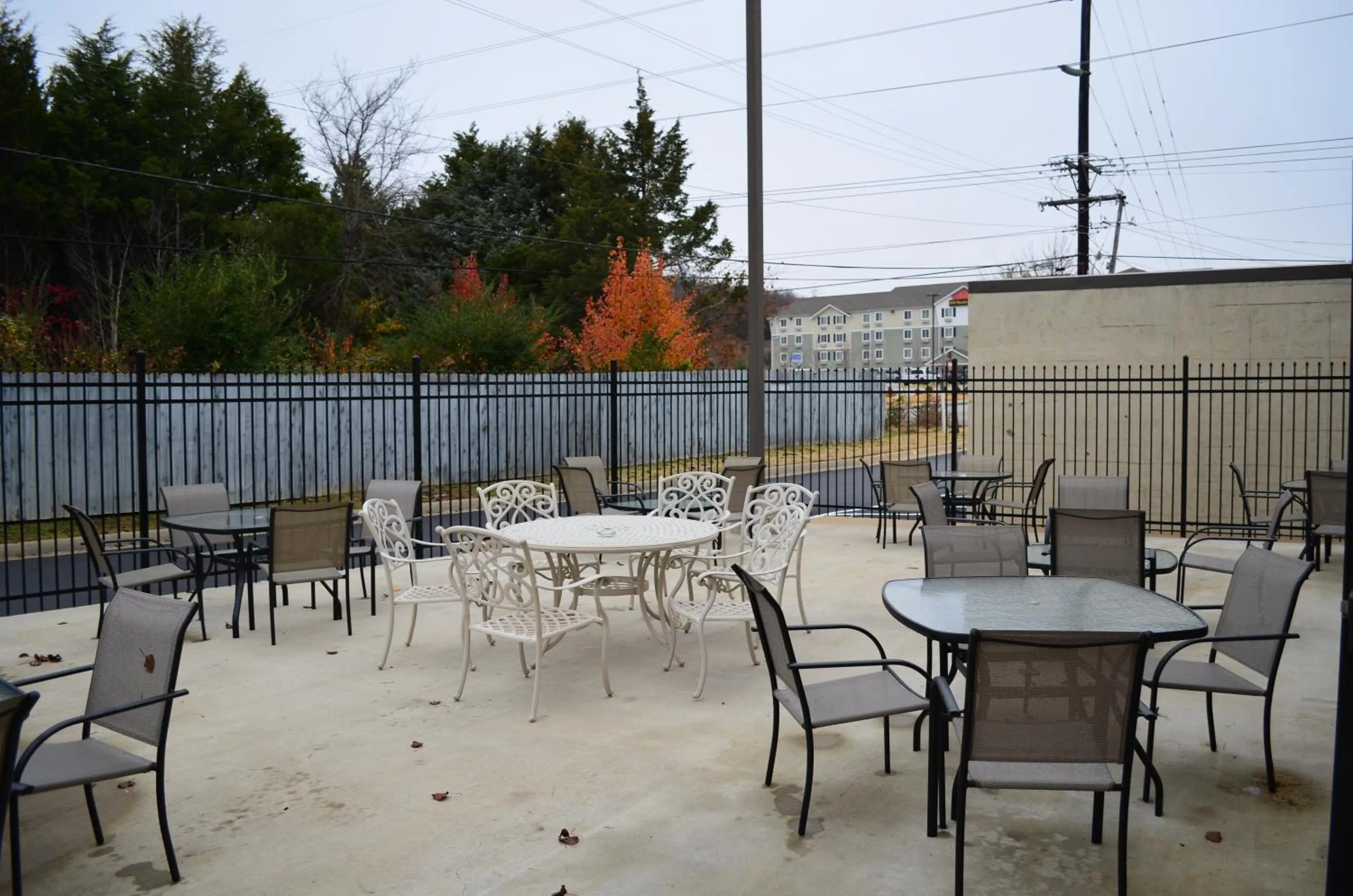 Patio in Baymont by Wyndham Fayetteville