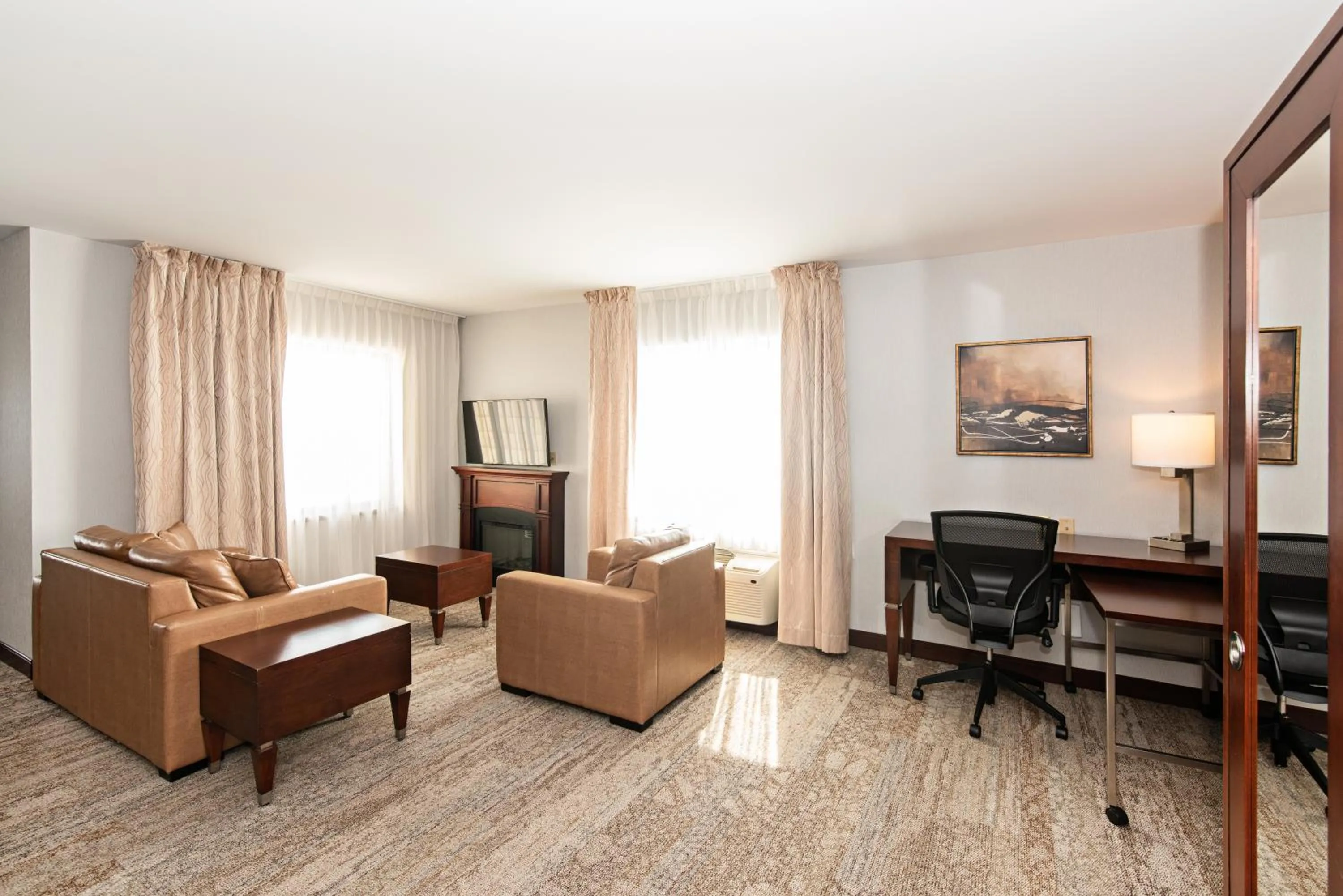 Seating area in Quality Inn & Suites