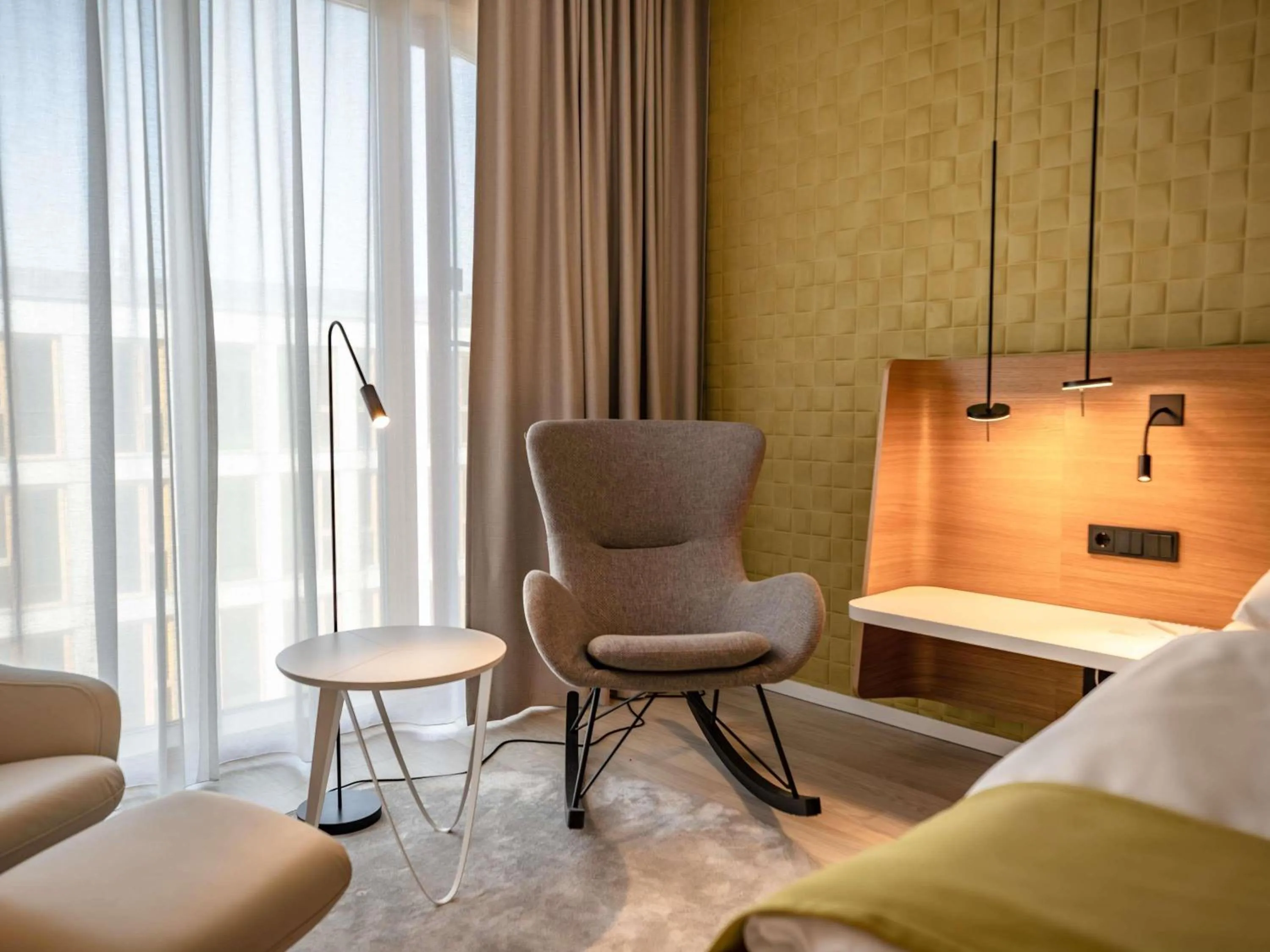 Bedroom in Novotel Karlsruhe City